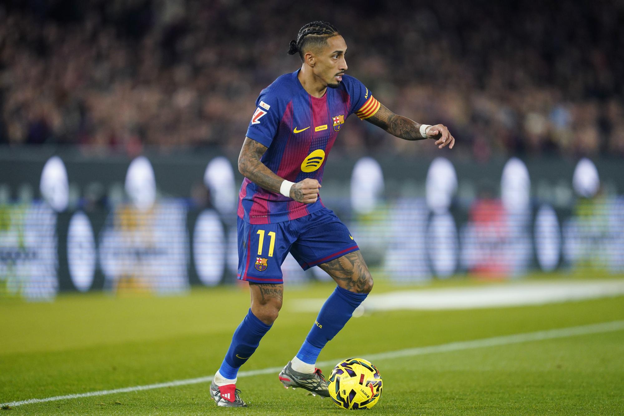 Liga : Raphinha porte le FC Barcelone contre Osasuna avec un doublé