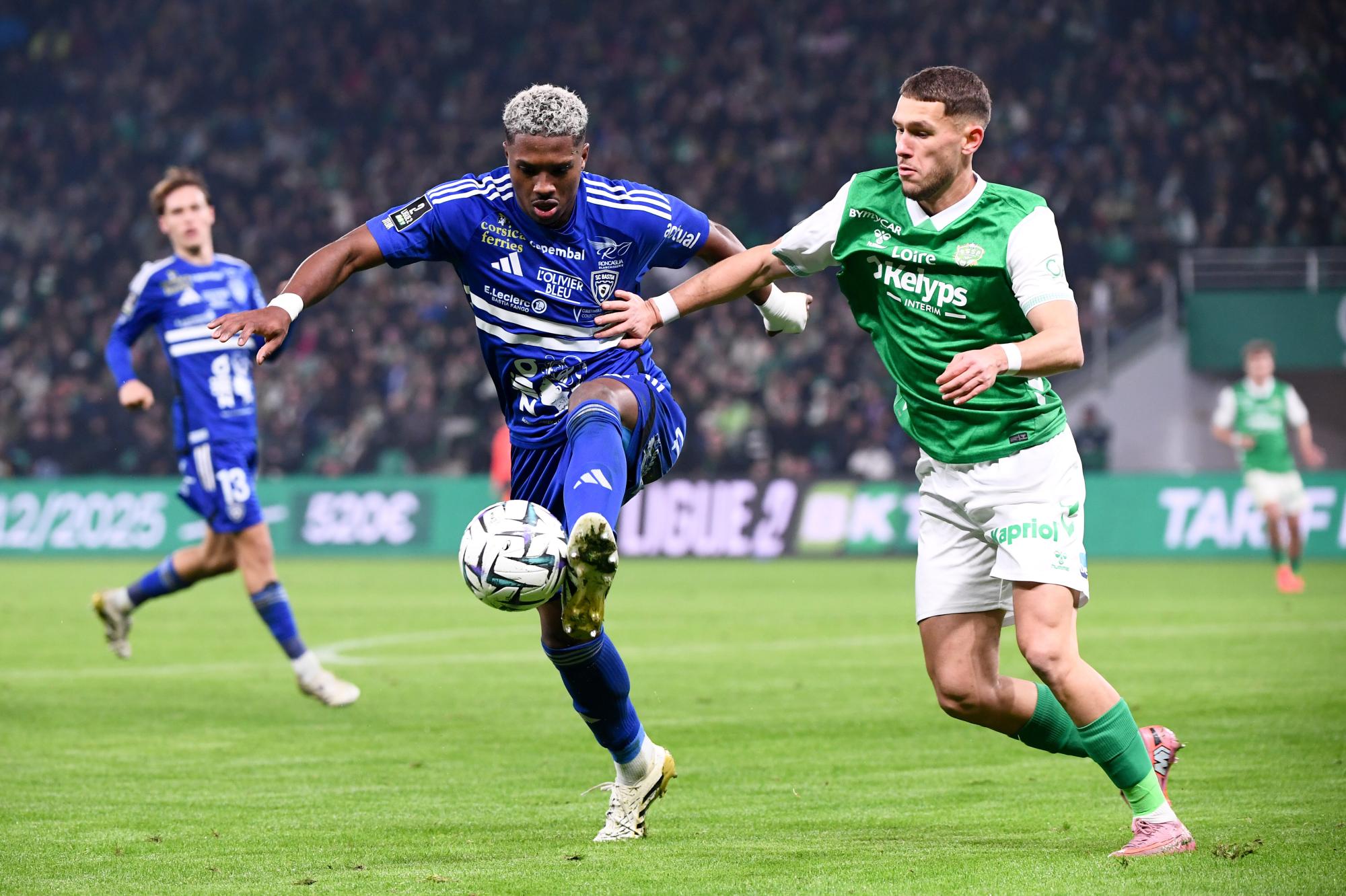 Ligue 2 : Saint-Étienne perd encore des points contre la lanterne rouge Bastia et laisse le champ libre à Troyes