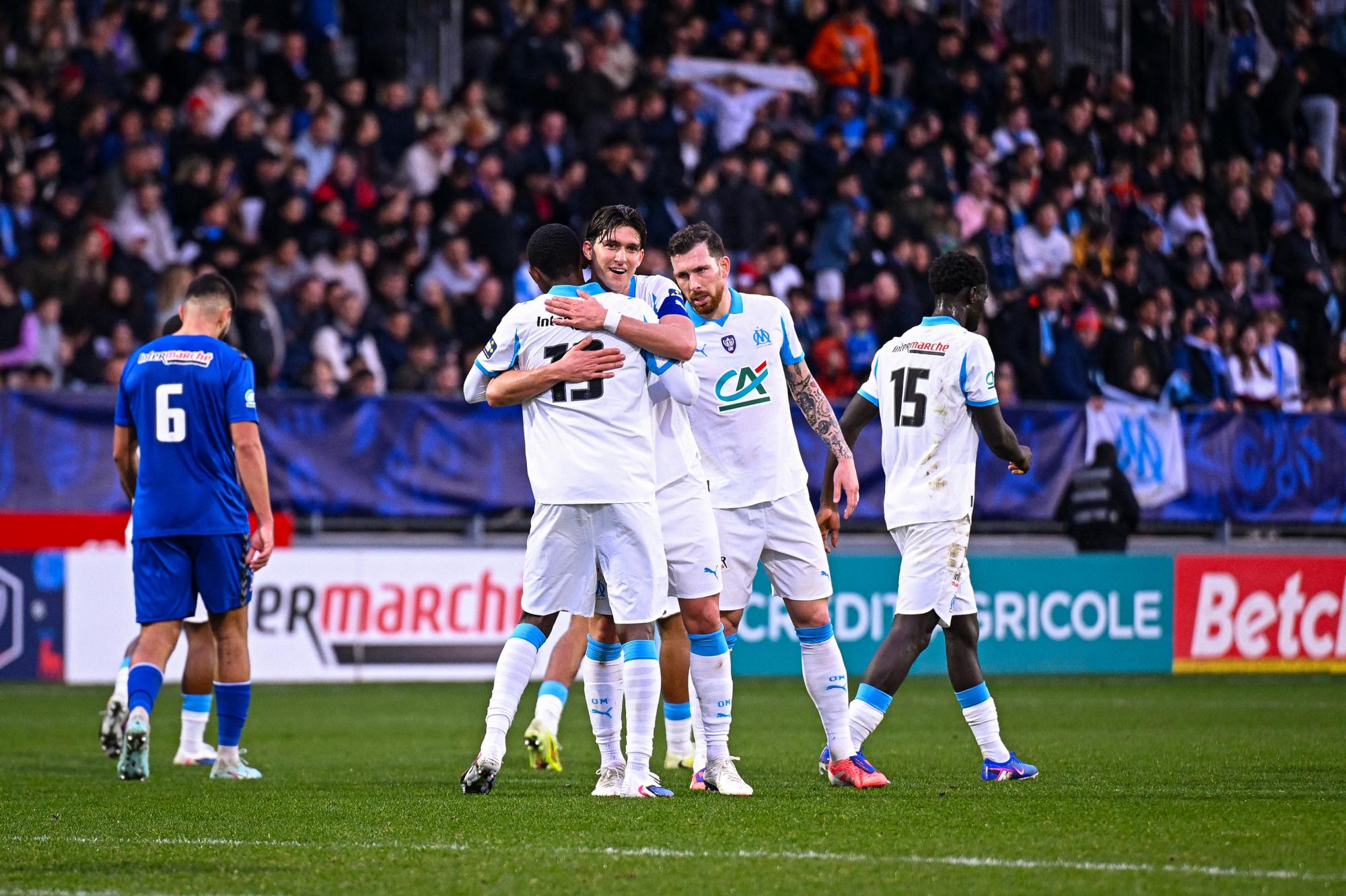 Coupe de France : L'OM ne fait aucun cadeau à Bourg-en-Bresse et file en 16es de finale