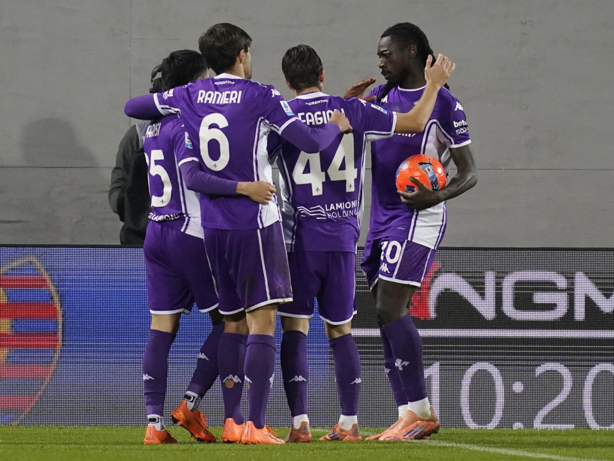 La Fiorentina balaye l'Udinese et décroche sa première victoire