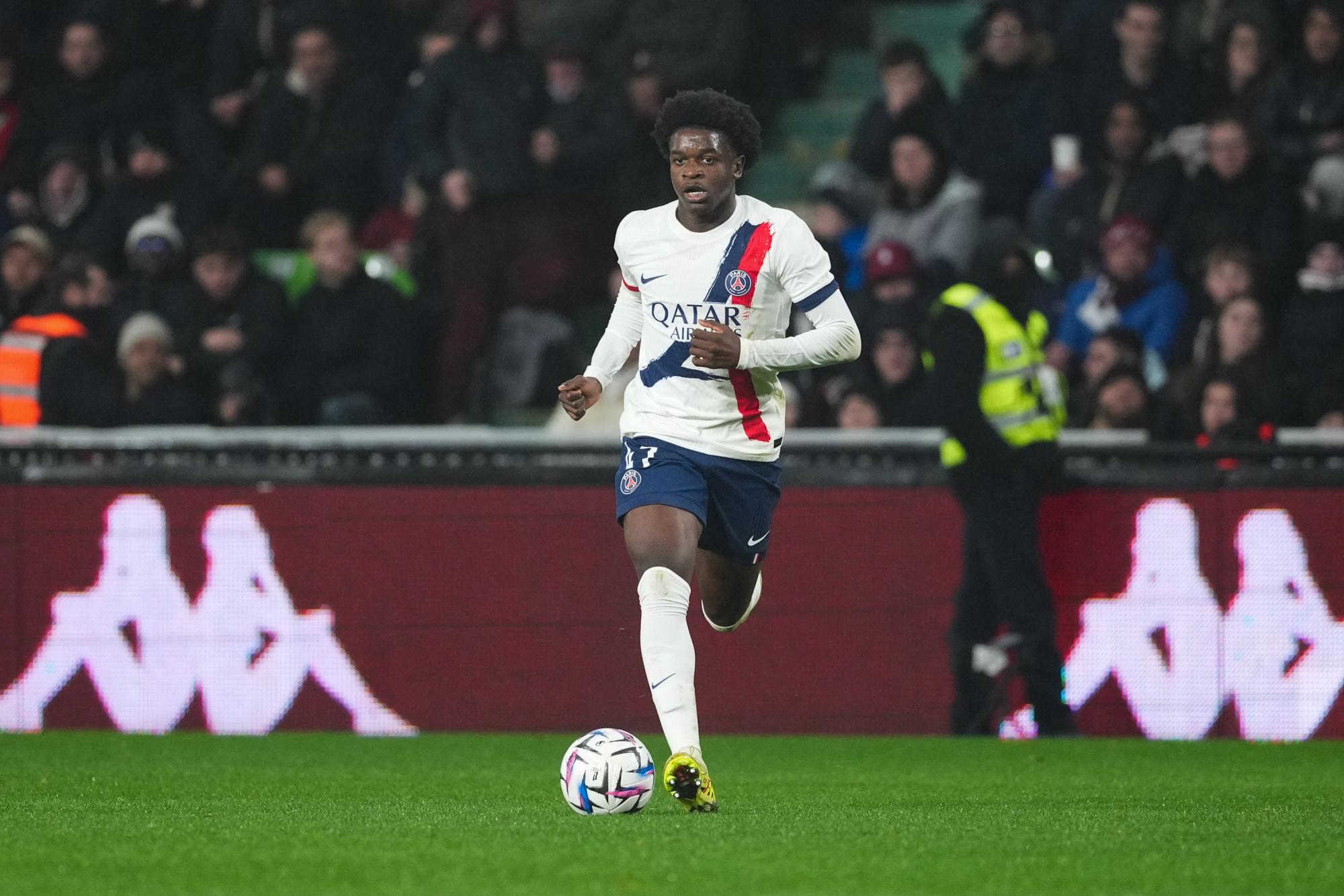 PSG : Quentin Ndjantou absent six semaines après sa blessure aux ischio-jambiers