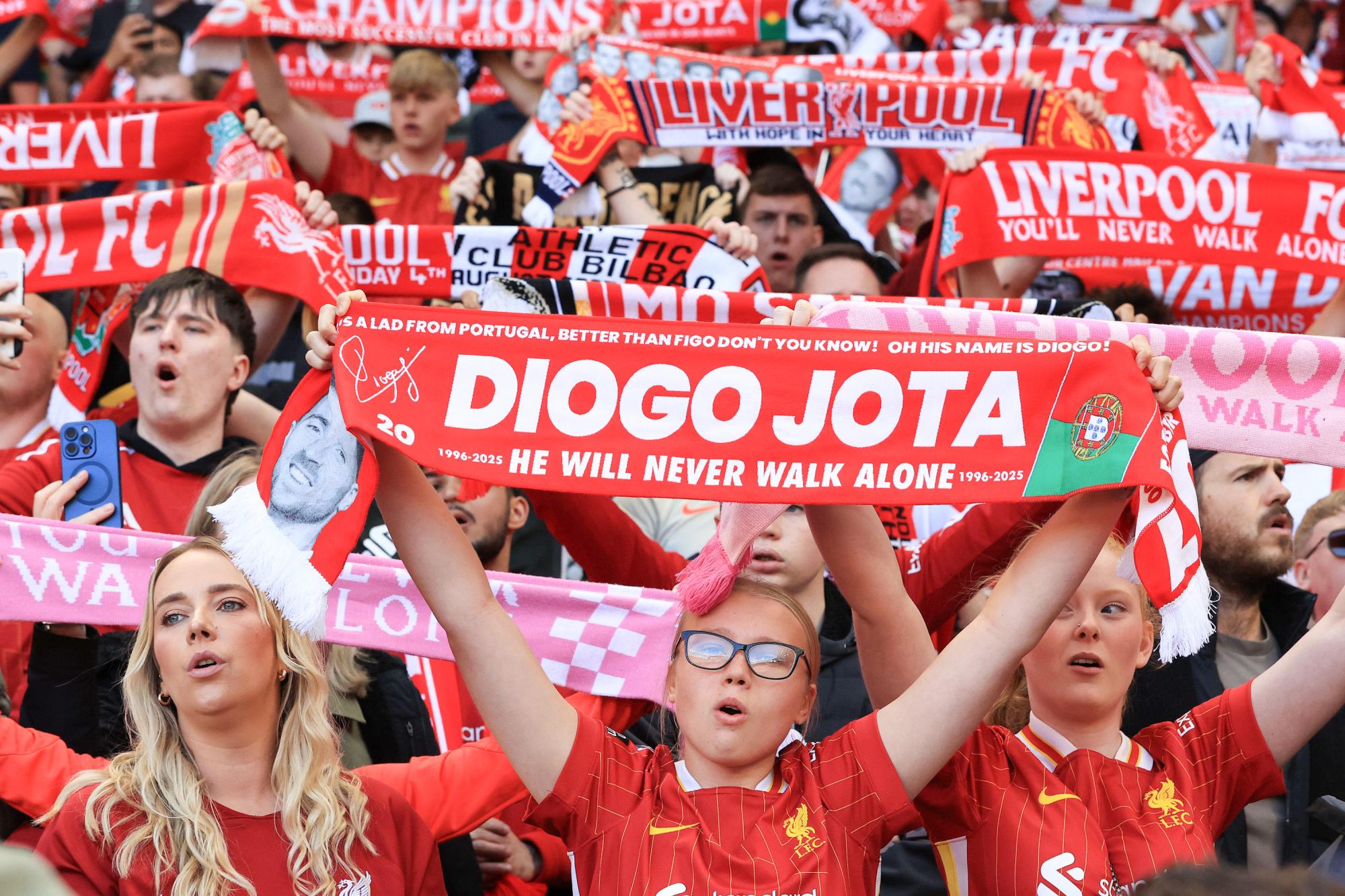 Liverpool-Wolverhampton : Les fils de Diogo Jota accompagneront le joueurs sur la pelouse