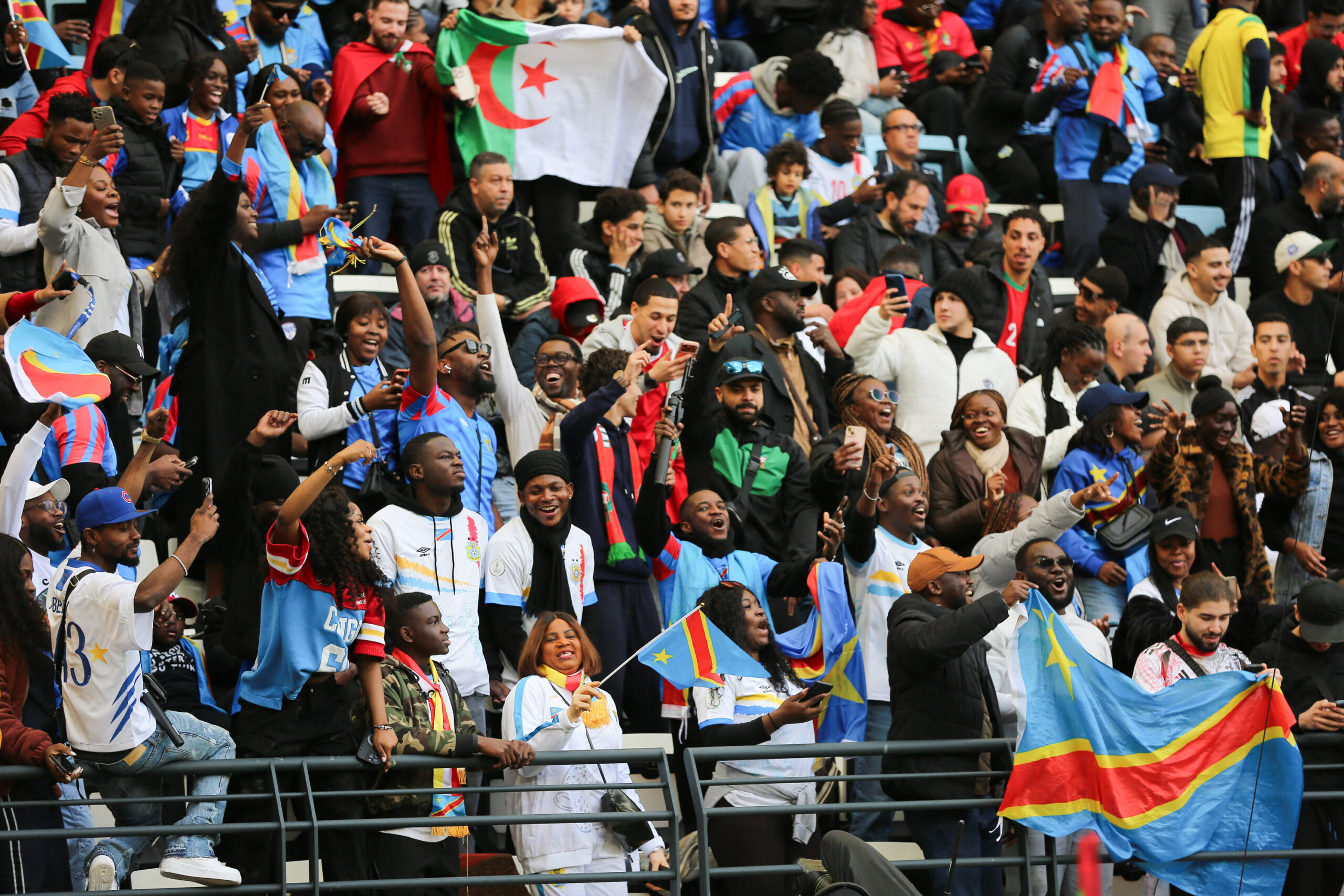 CAN 2025 : Ce supporter de la RD Congo reste immobile pendant 90 minutes