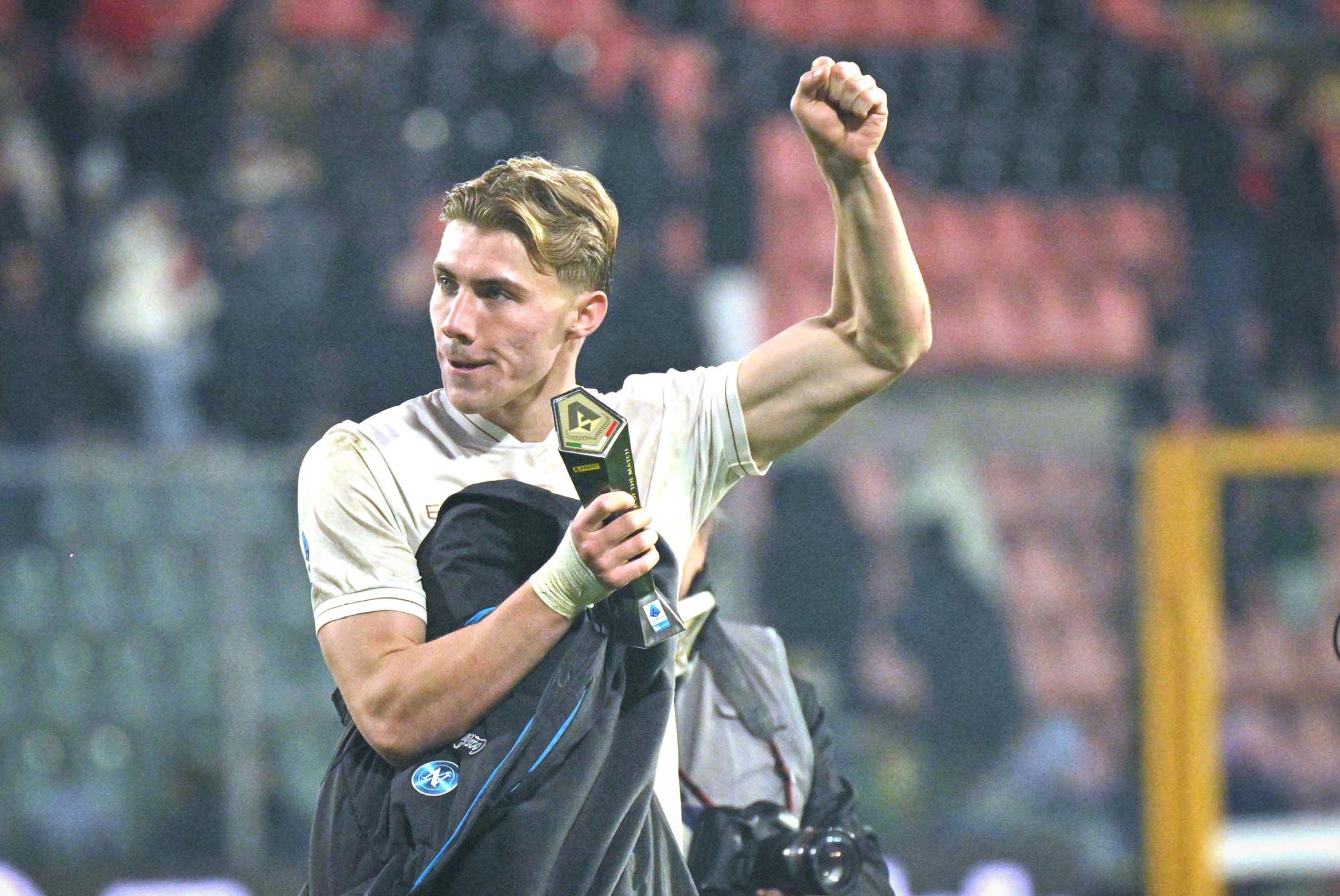 Serie A : Le transfert définitif de Rasmus Højlund à Naples devrait être une formalité