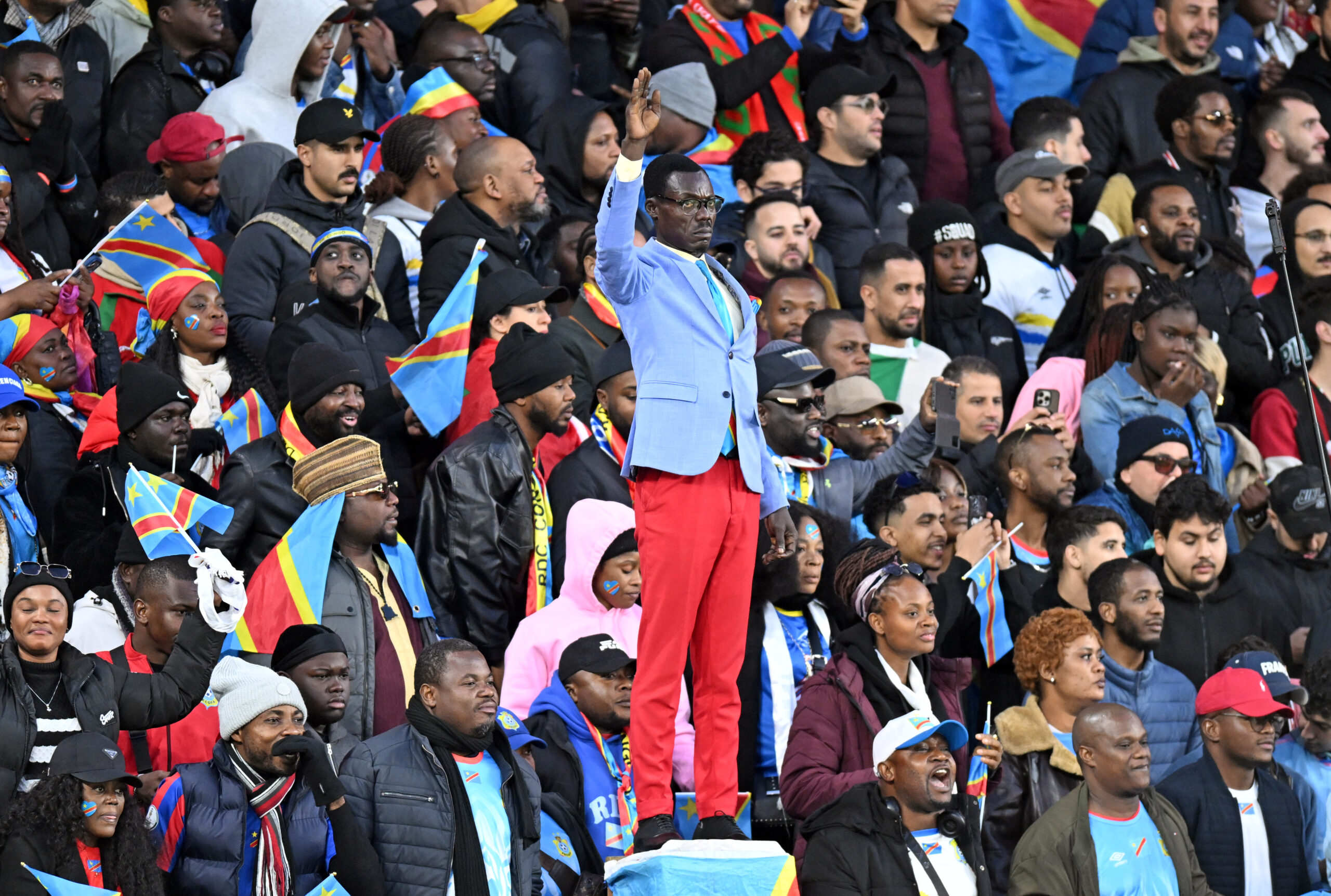 RD Congo : Michel Kuka Mboladinga, alias Lumumba VEA, les symboles derrière la statue star de la CAN 2025