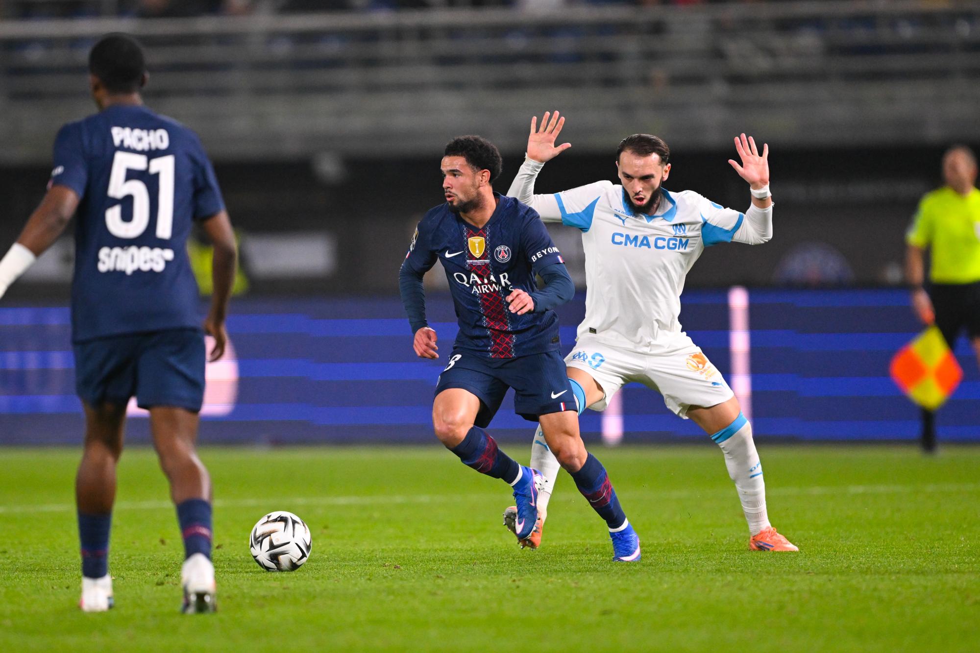 Pic d'audience pour le Trophée des champions entre l'OM et le PSG sur Ligue 1+