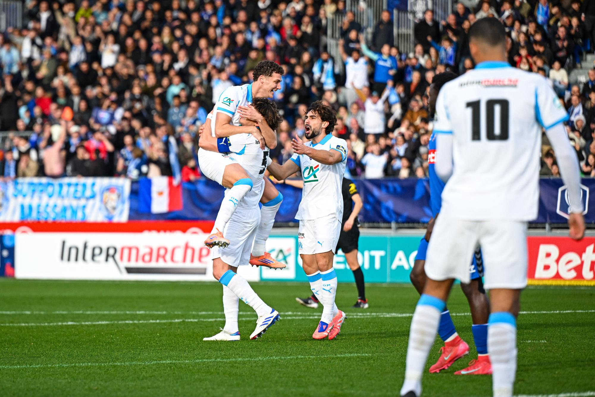 Une victoire de l'OM offrirait un huitième de finale 100/% Ligue/1 et Ligue/2 en Coupe de France