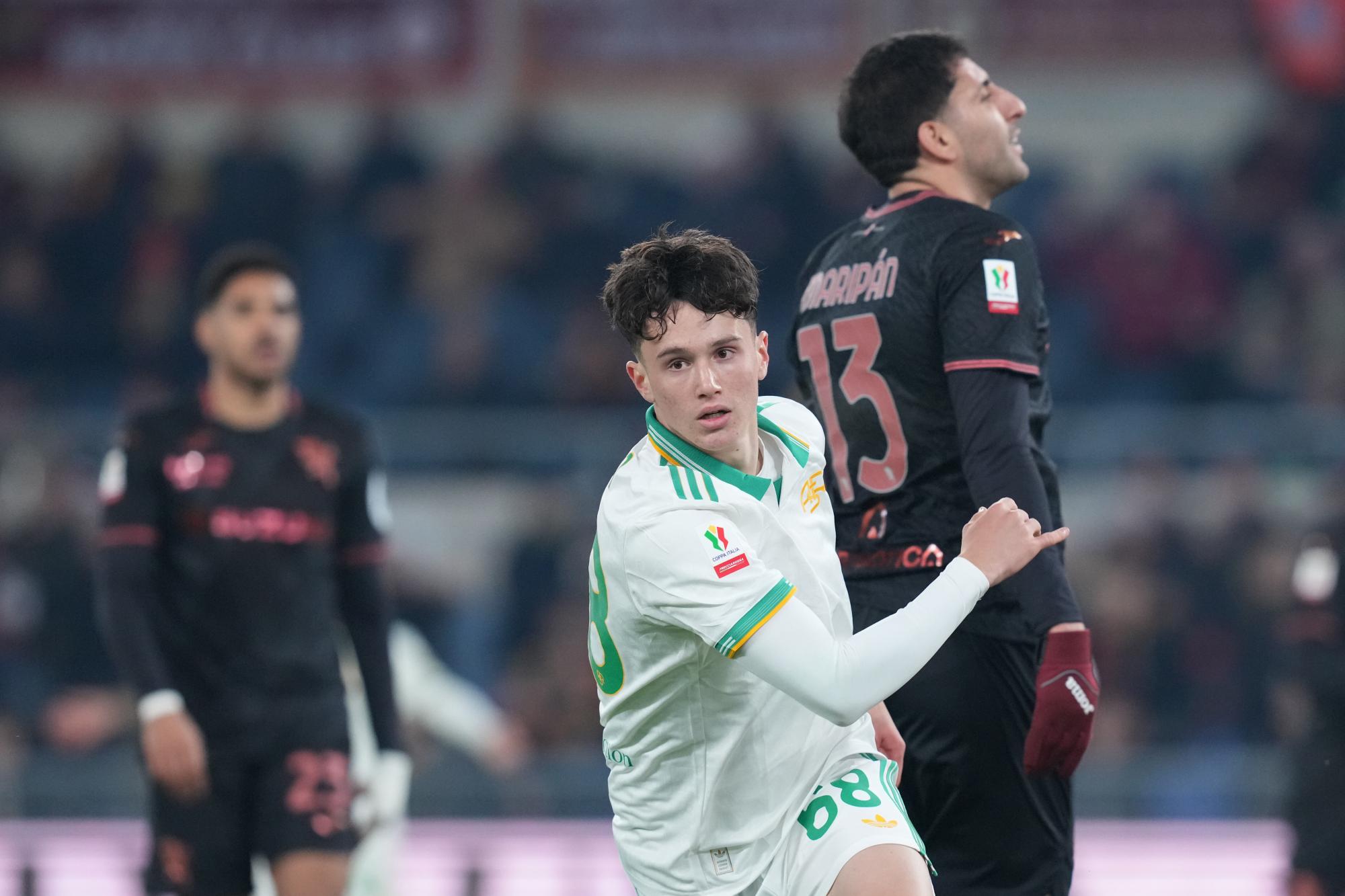 Antonio Arena marque à seulement 16 ans pour la Roma