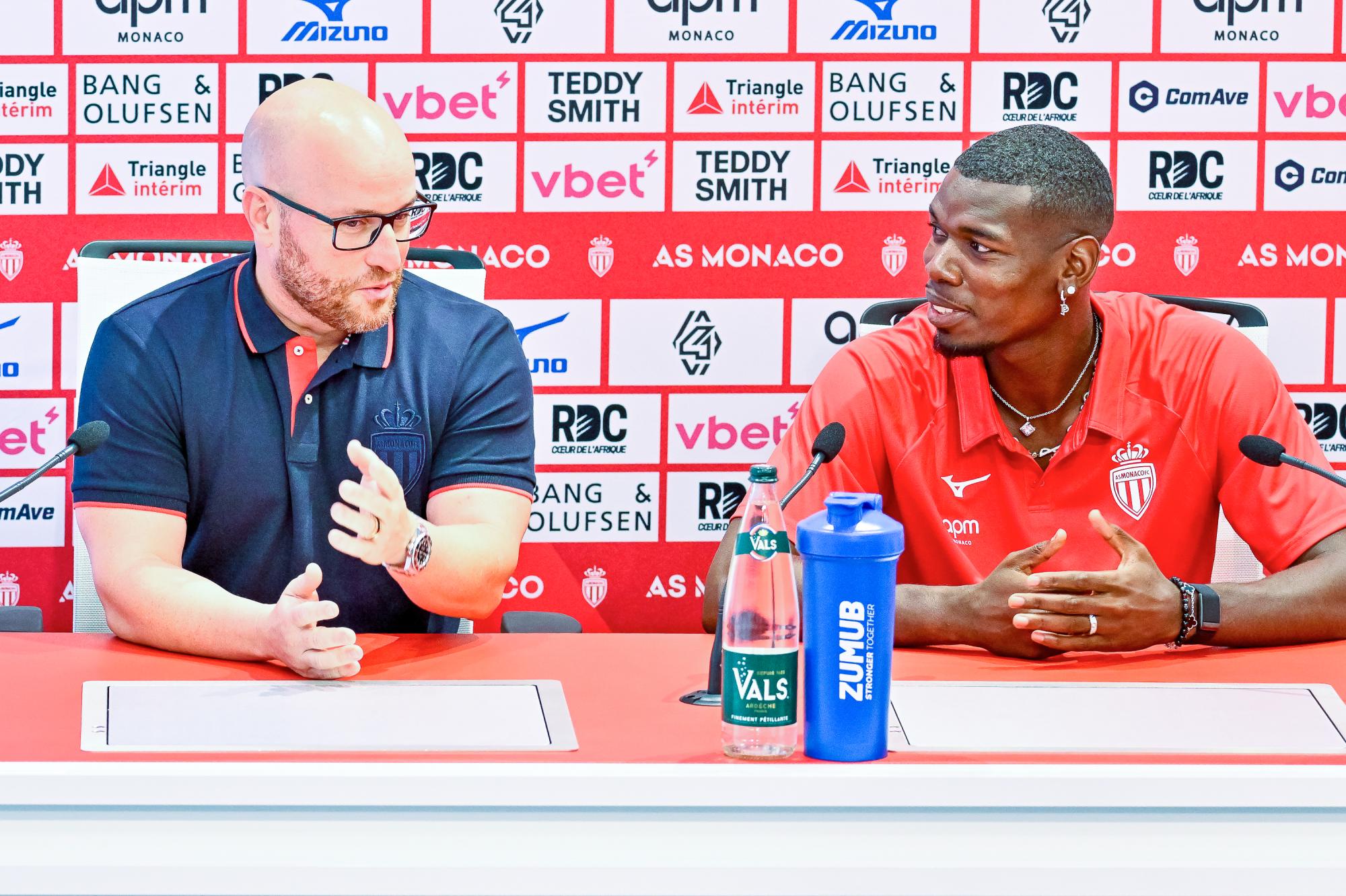 AS Monaco : le directeur général Thiago Scuro évoque les difficultés de Paul Pogba