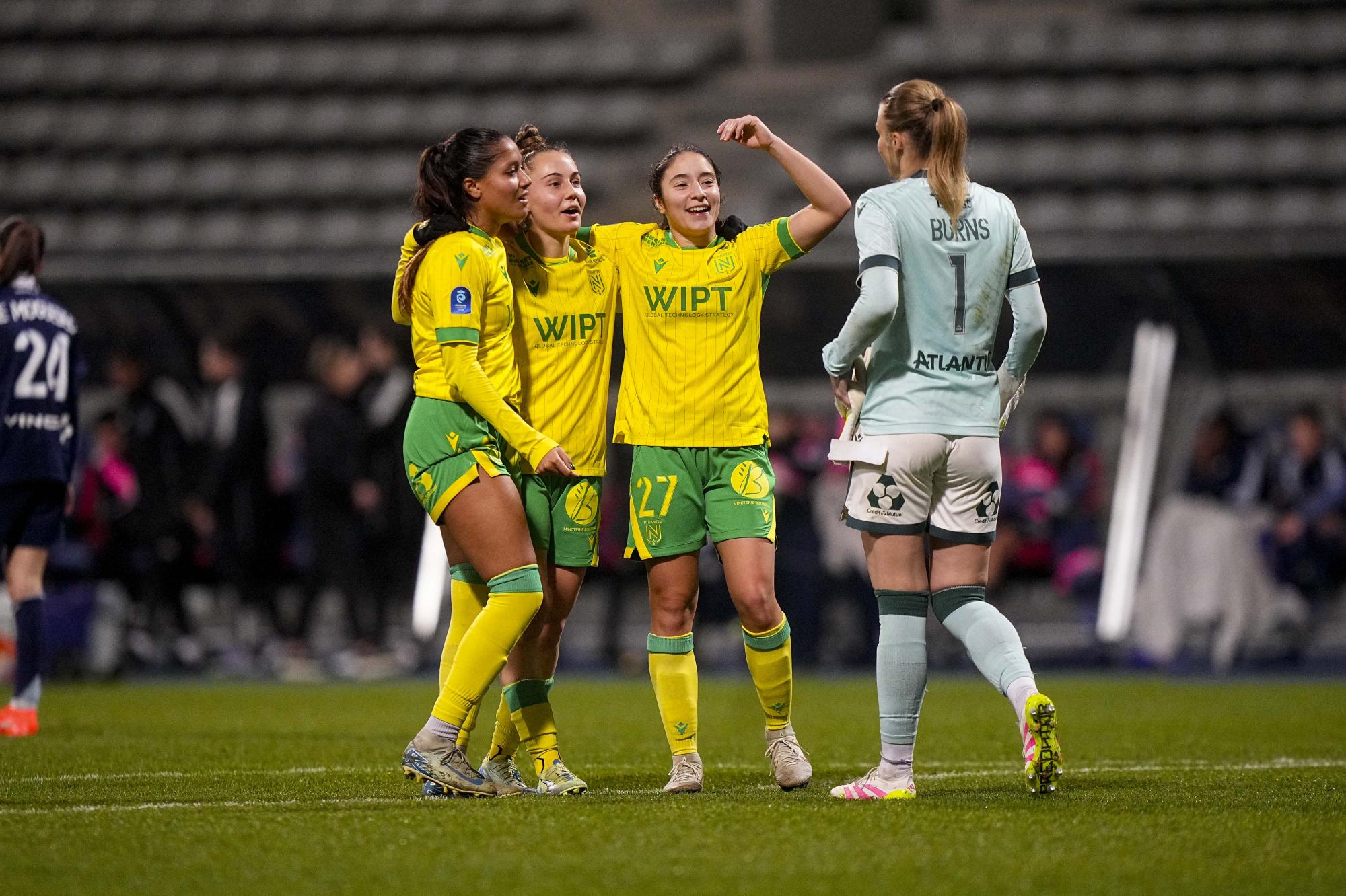 Première Ligue : le FC Nantes renverse le Paris FC et lui passe devant au classement