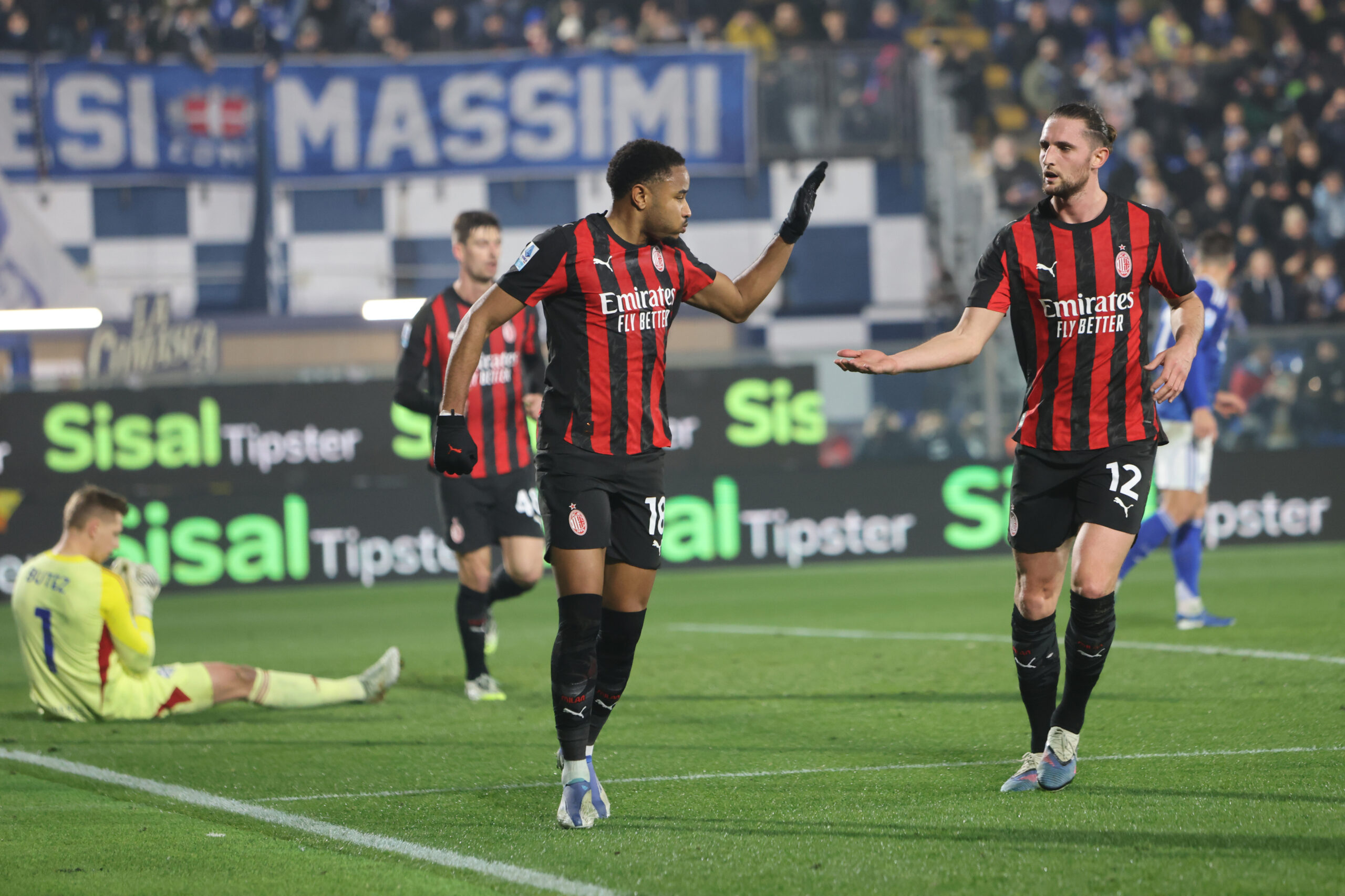 Serie A : l'AC Milan met fin à l'invincibilité de Côme à domicile grâce à ses Français