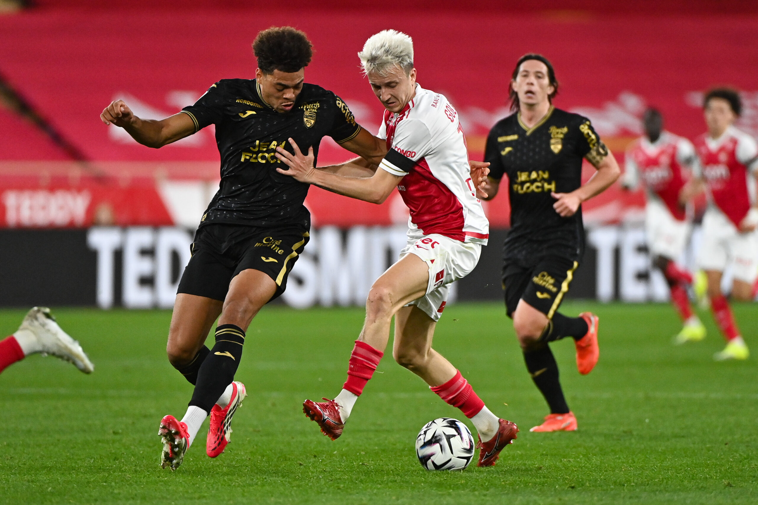 Ligue 1 : Lorient coule Monaco, battu pour la quatrième fois d'affilée