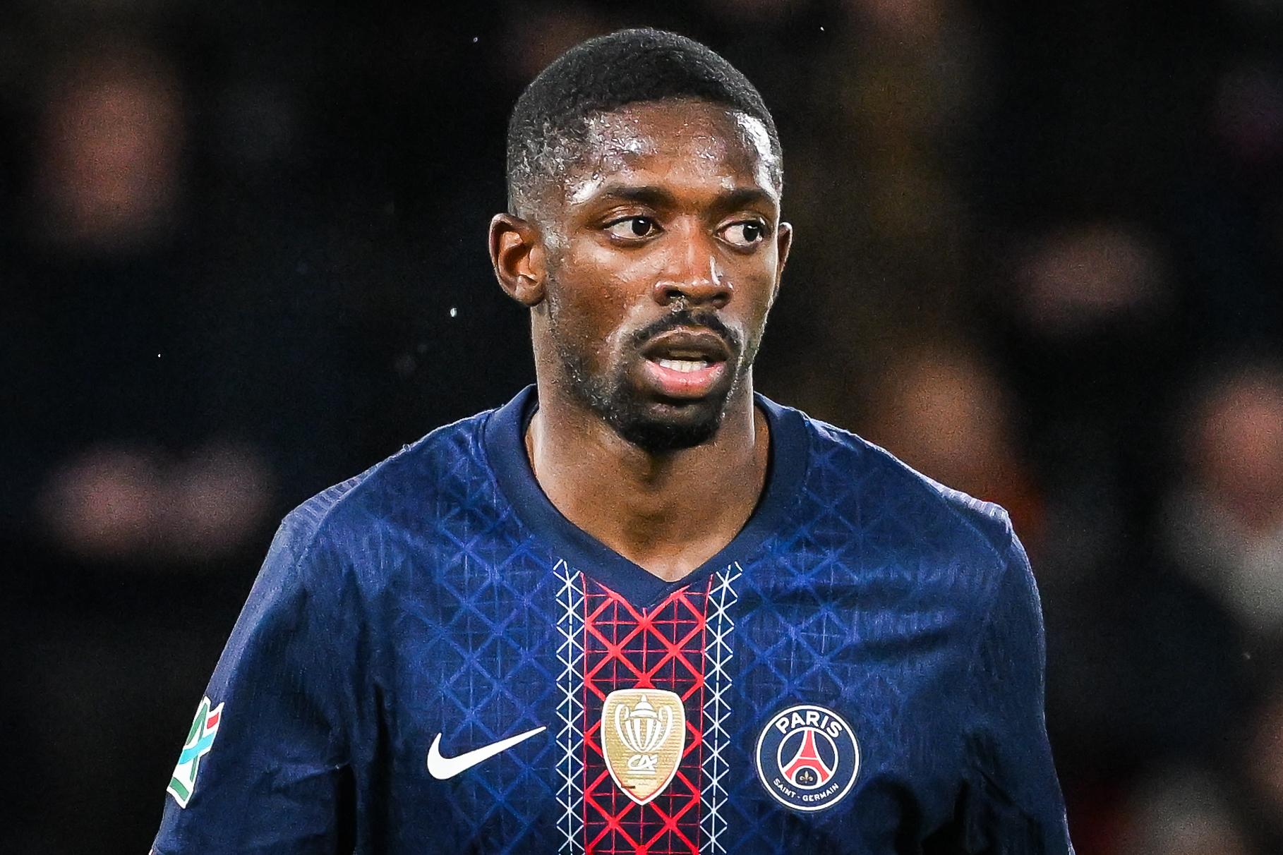 Entre Lille et le Sporting, Ousmane Dembélé (PSG) passe une tête aux Enfoirés