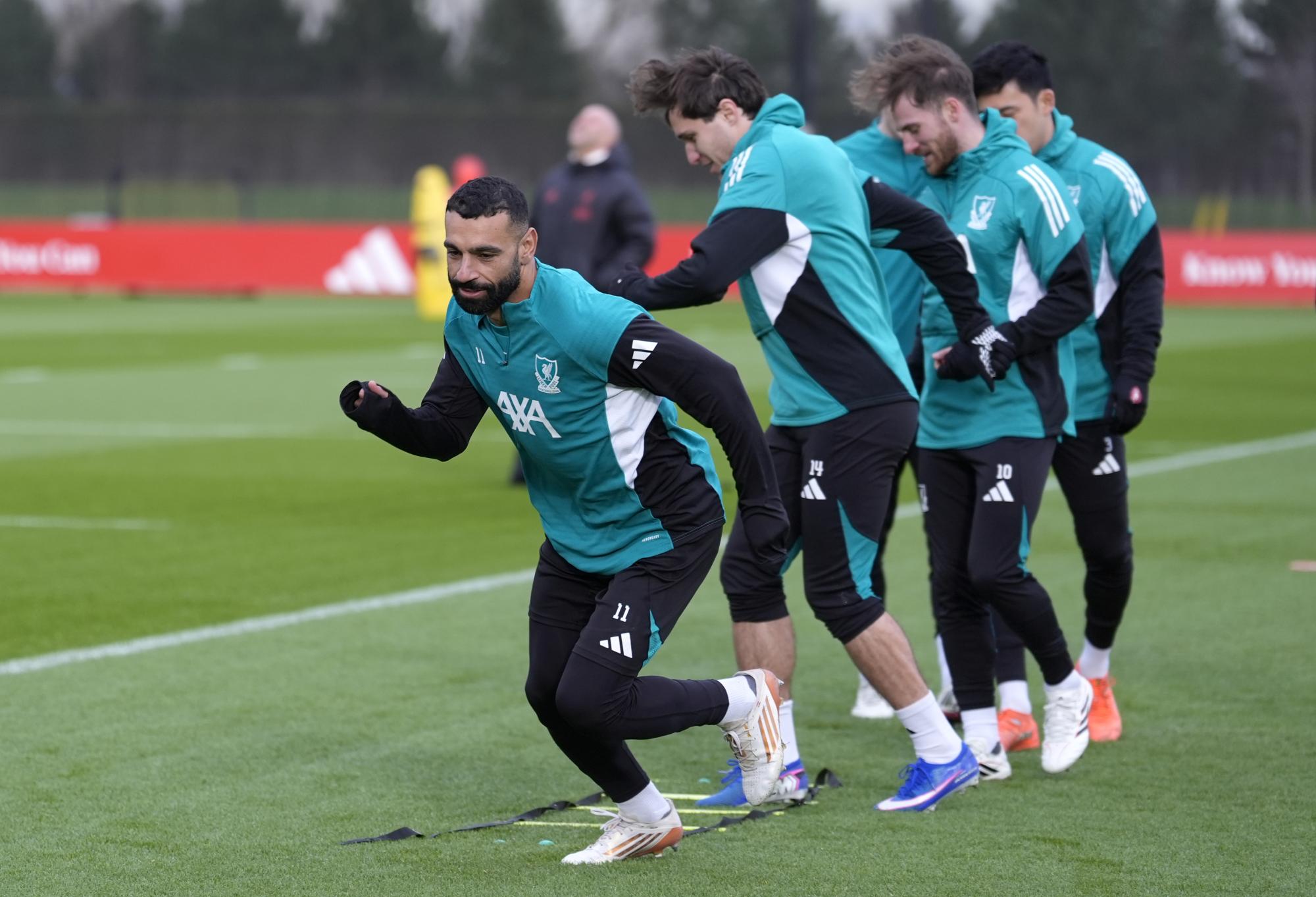 Mohamed Salah dans le groupe de Liverpool pour le match de Ligue des champions contre l'OM