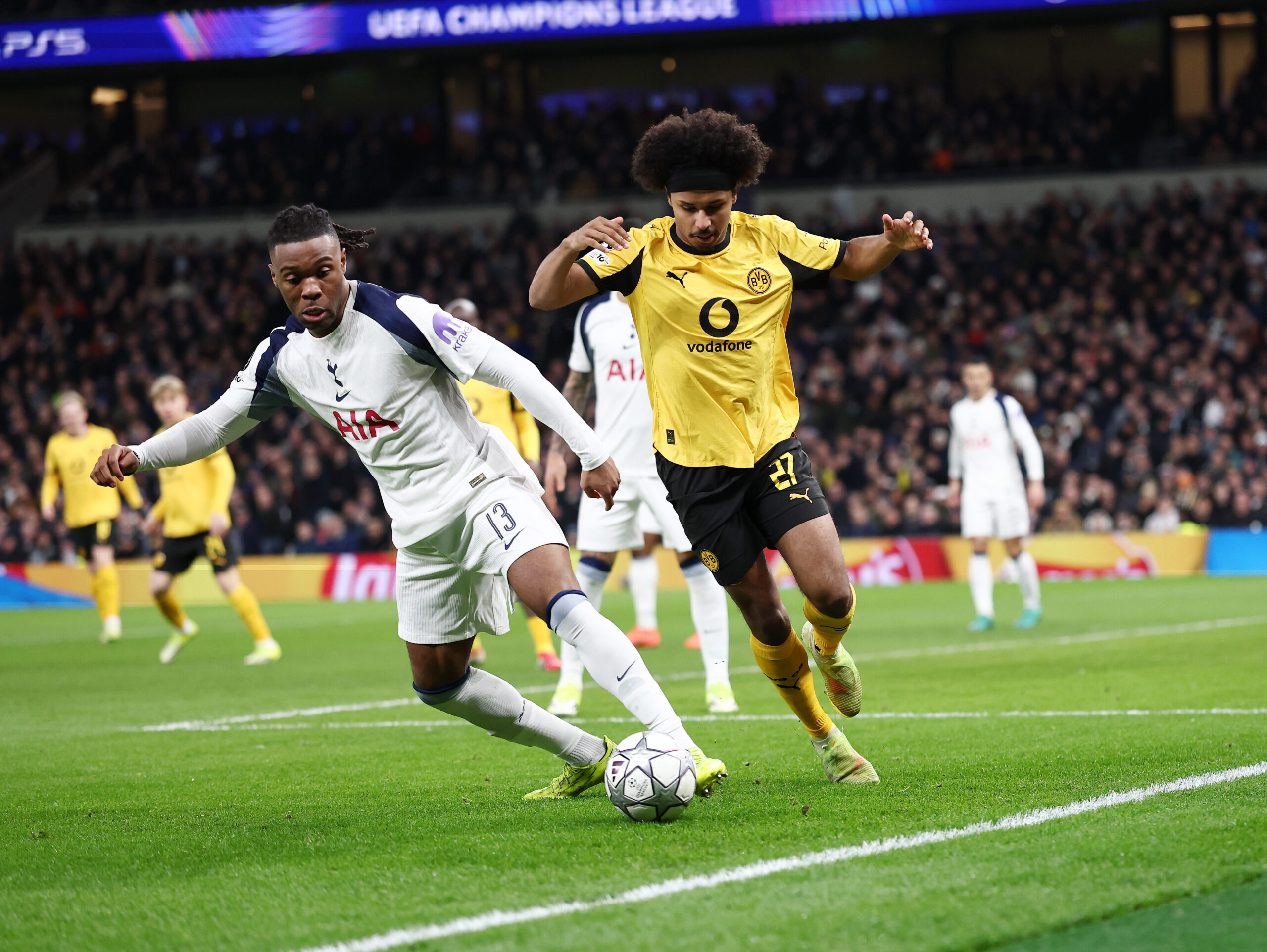 Ligue des champions : Tottenham remporte le duel des ambitieux contre Dortmund
