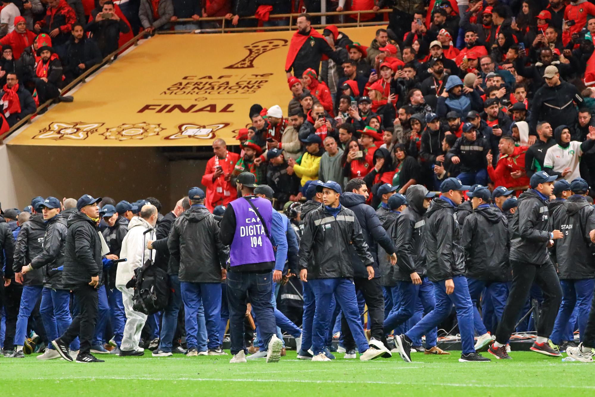 Le roi du Maroc réagit aux événements survenus pendant la finale de la CAN
