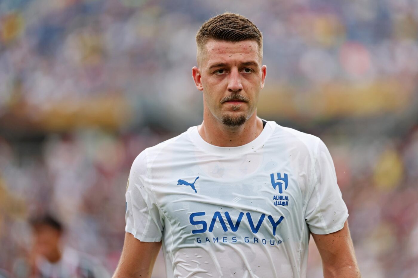 Sergej Milinković-Savić tout content de marquer un but à la Zlatan Ibrahimović