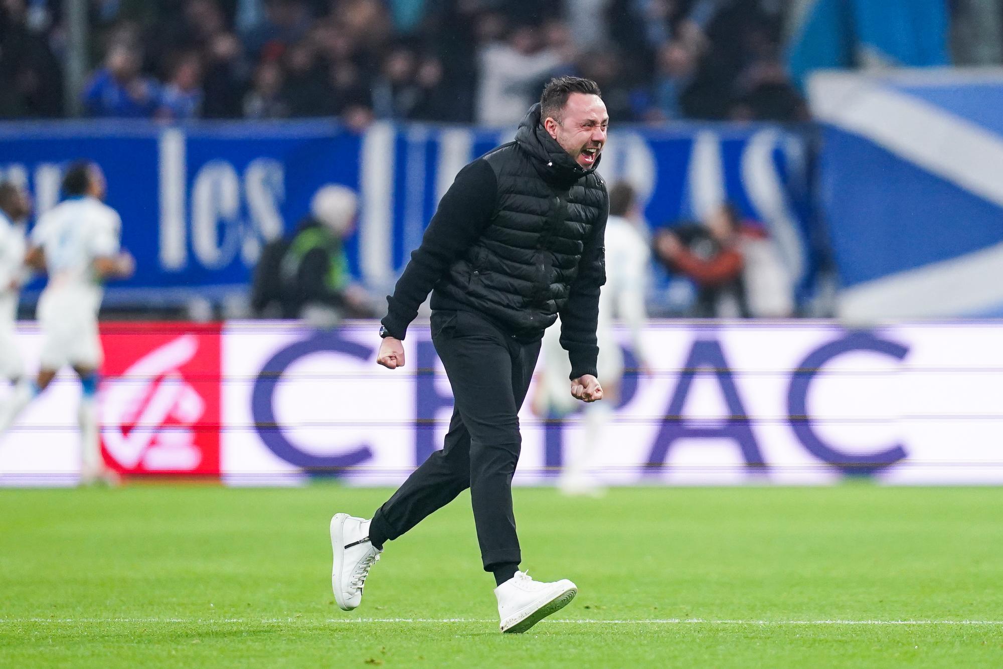 Olympique de Marseille-Lens : De Zerbi charge la presse français