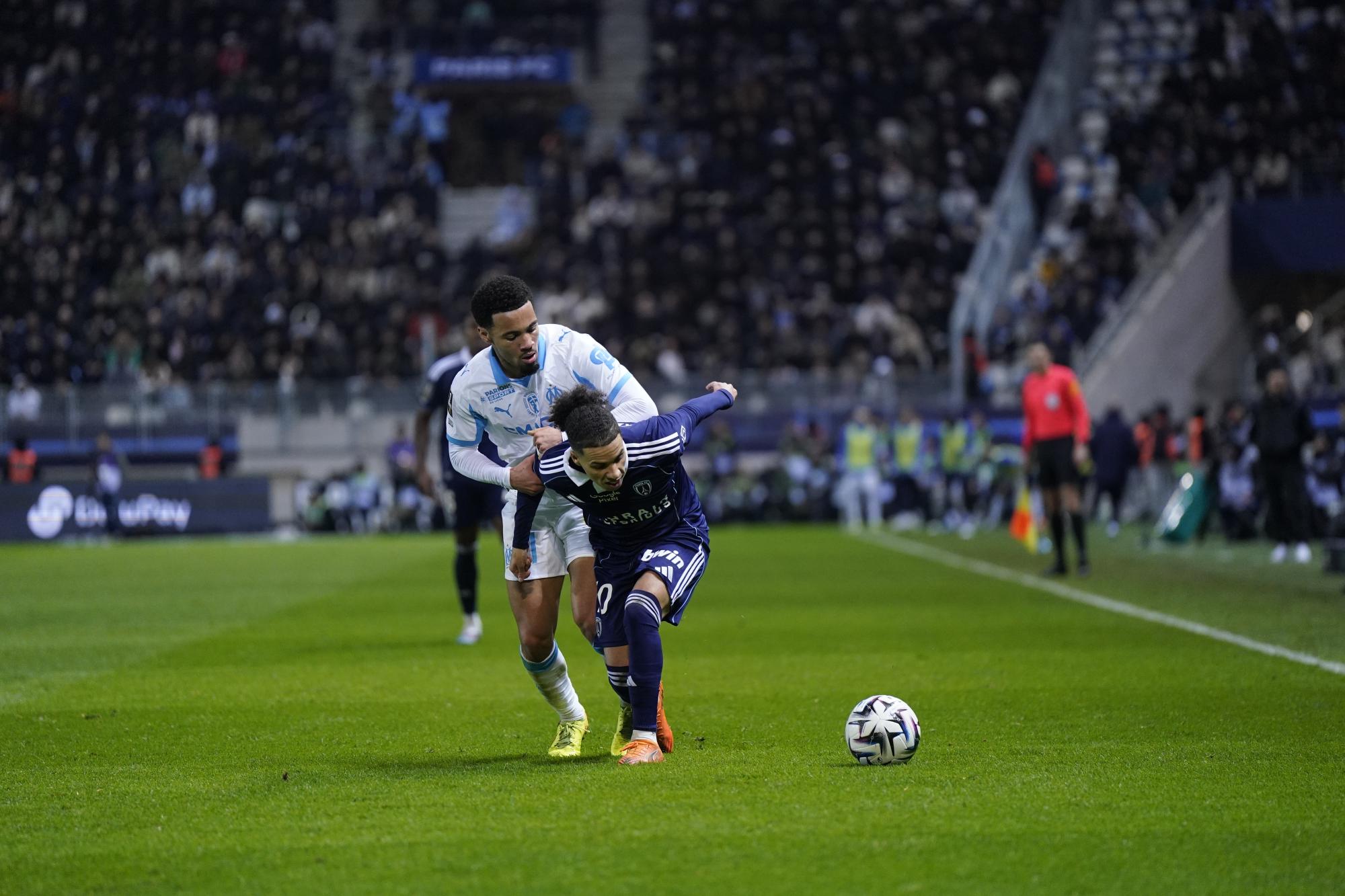 Ligue 1 : rattrapé dans le temps additionnel après avoir mené de deux buts, Marseille immobile face au Paris FC