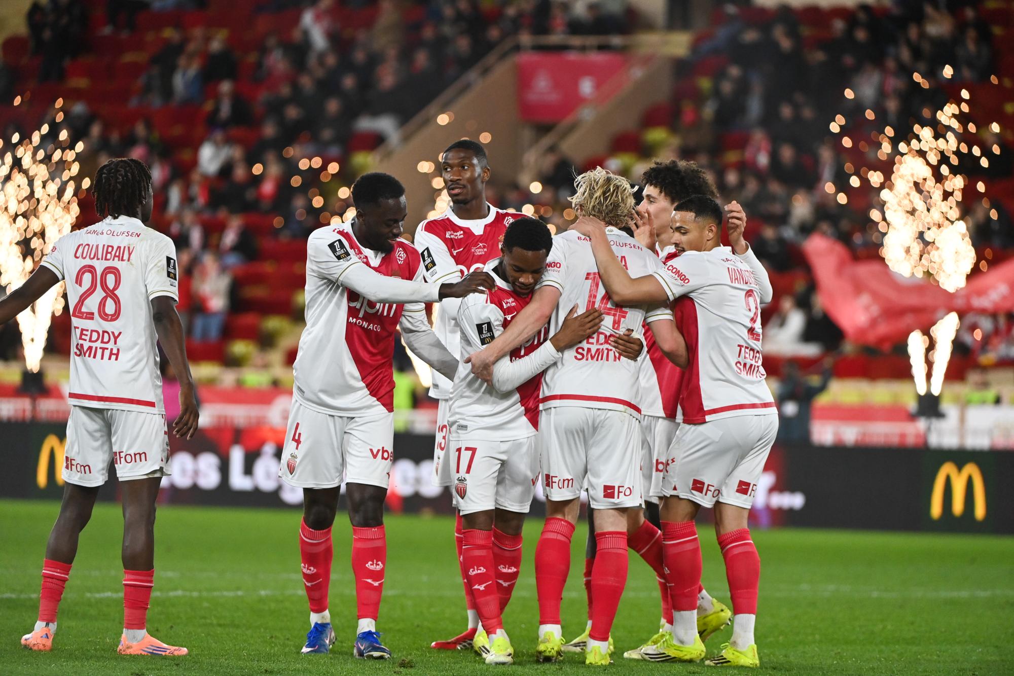 Ligue 1 : Monaco écrase Rennes et se rassure en Ligue 1 après deux mois sans victoire