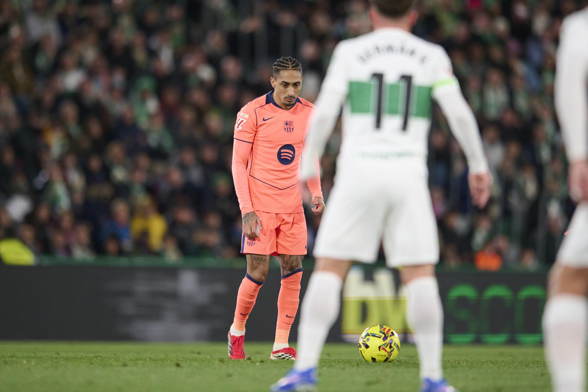 Le FC Barcelone privé de Raphinha en Coupe du Roi