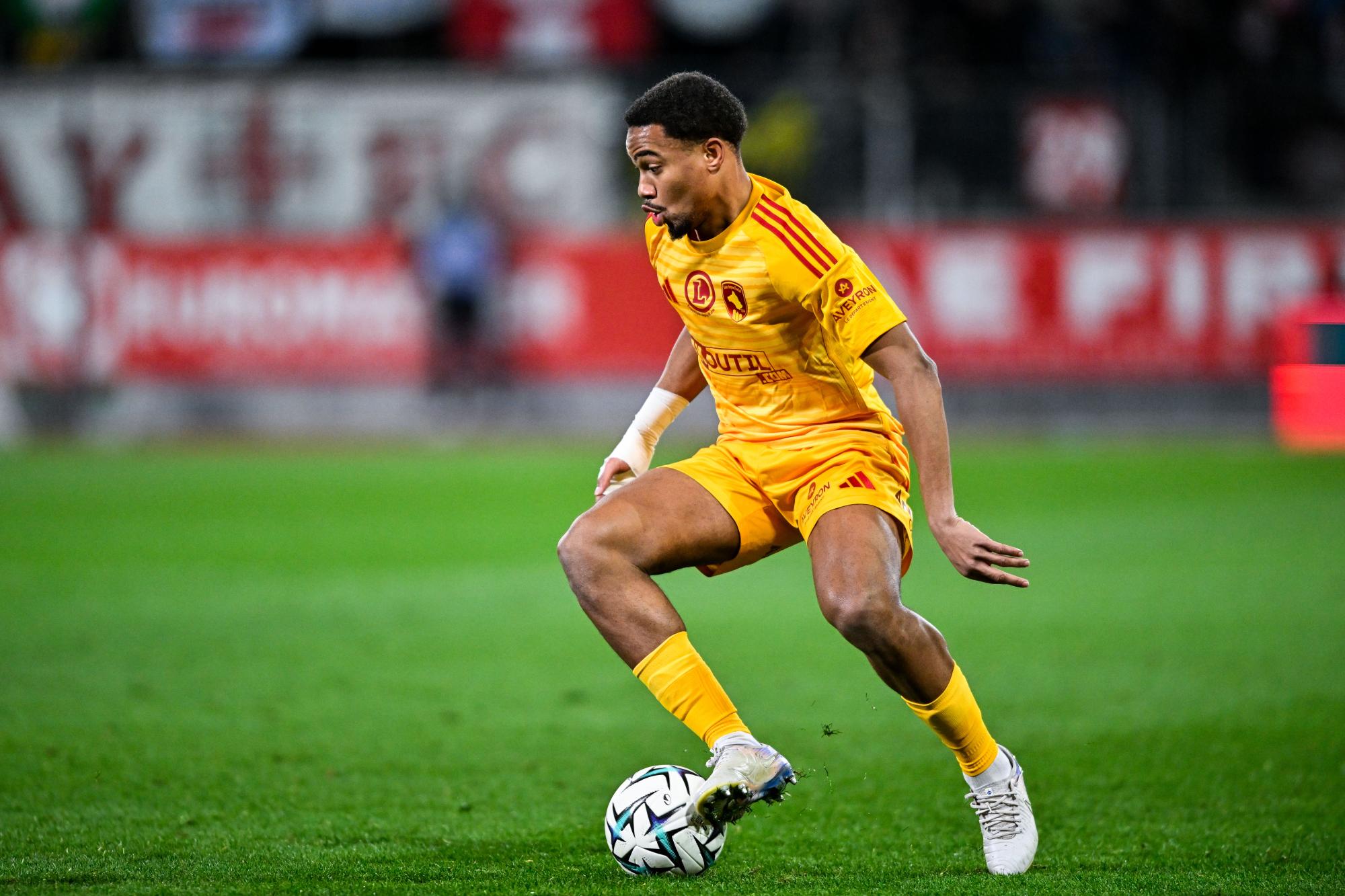 Ligue 2 : auteur d'un doublé avec Rodez et contre Boulogne-sur-Mer, Taïryk Arconte égaye un triste vendredi soir