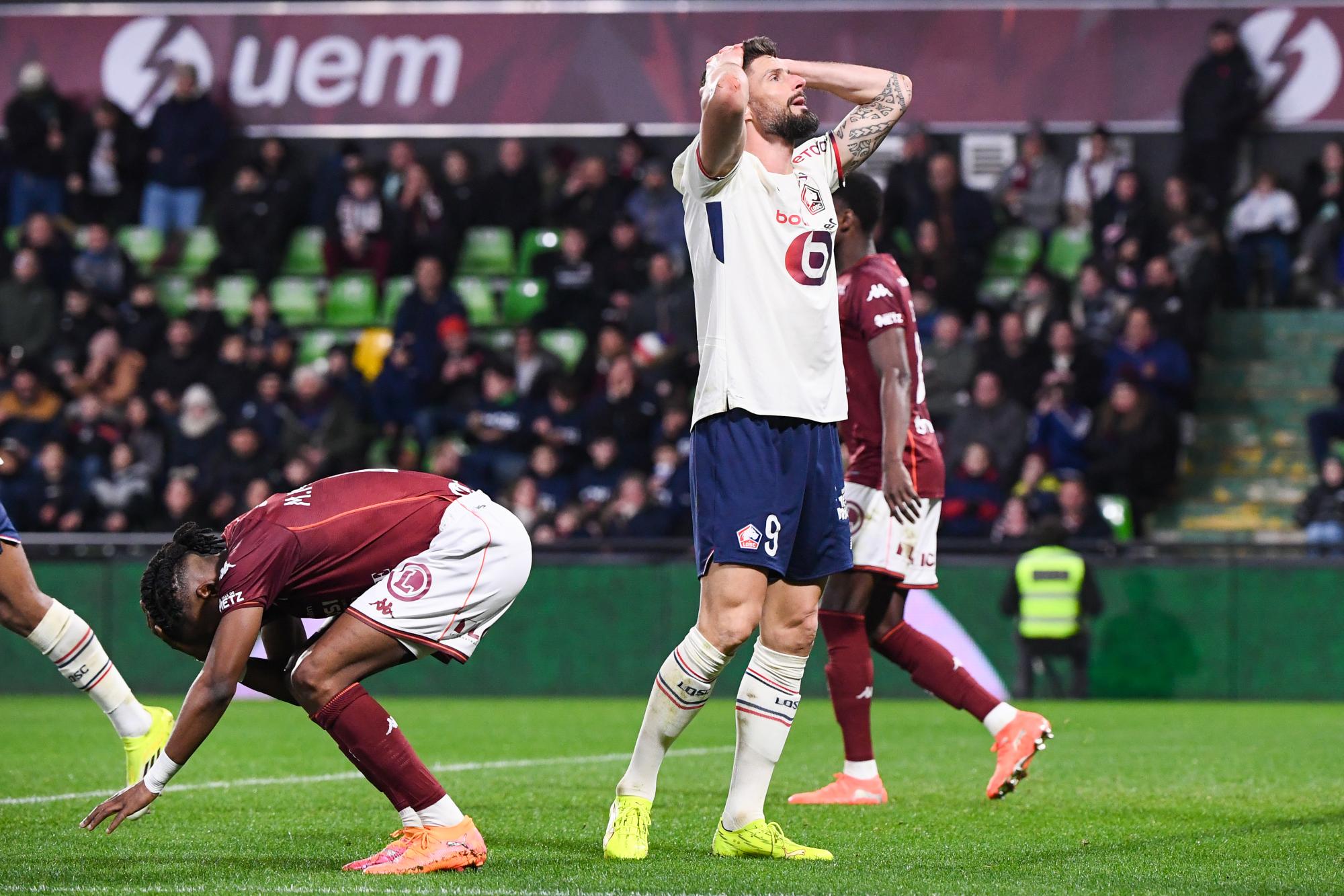 Ligue 1 : Lille concède un match nul sans but à Metz et n'a toujours pas gagné sur la scène nationale en 2026