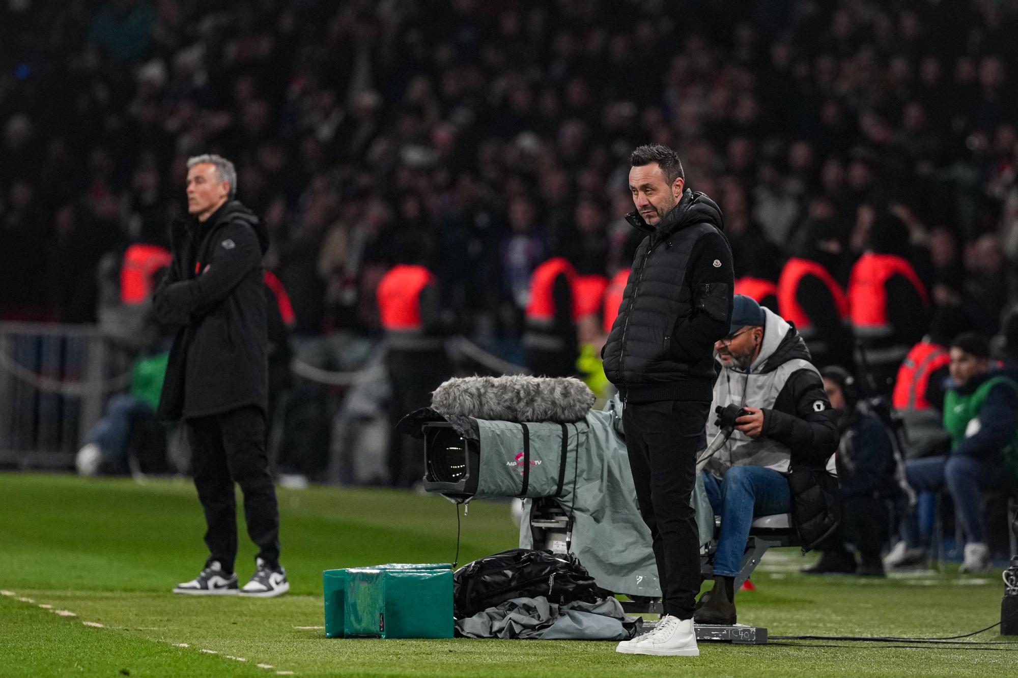 Ligue 1 : Roberto De Zerbi demande de nouveau pardon aux supporters après la déroute historique de l'OM face au PSG
