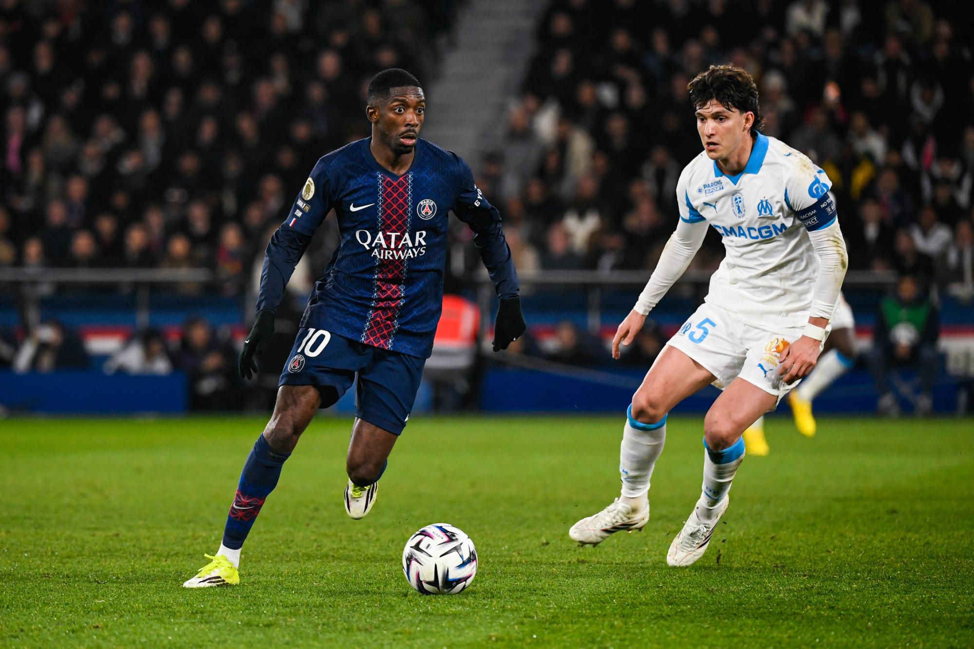 La pique de Dembélé envers Balerdi crispe l'Olympique de Marseille