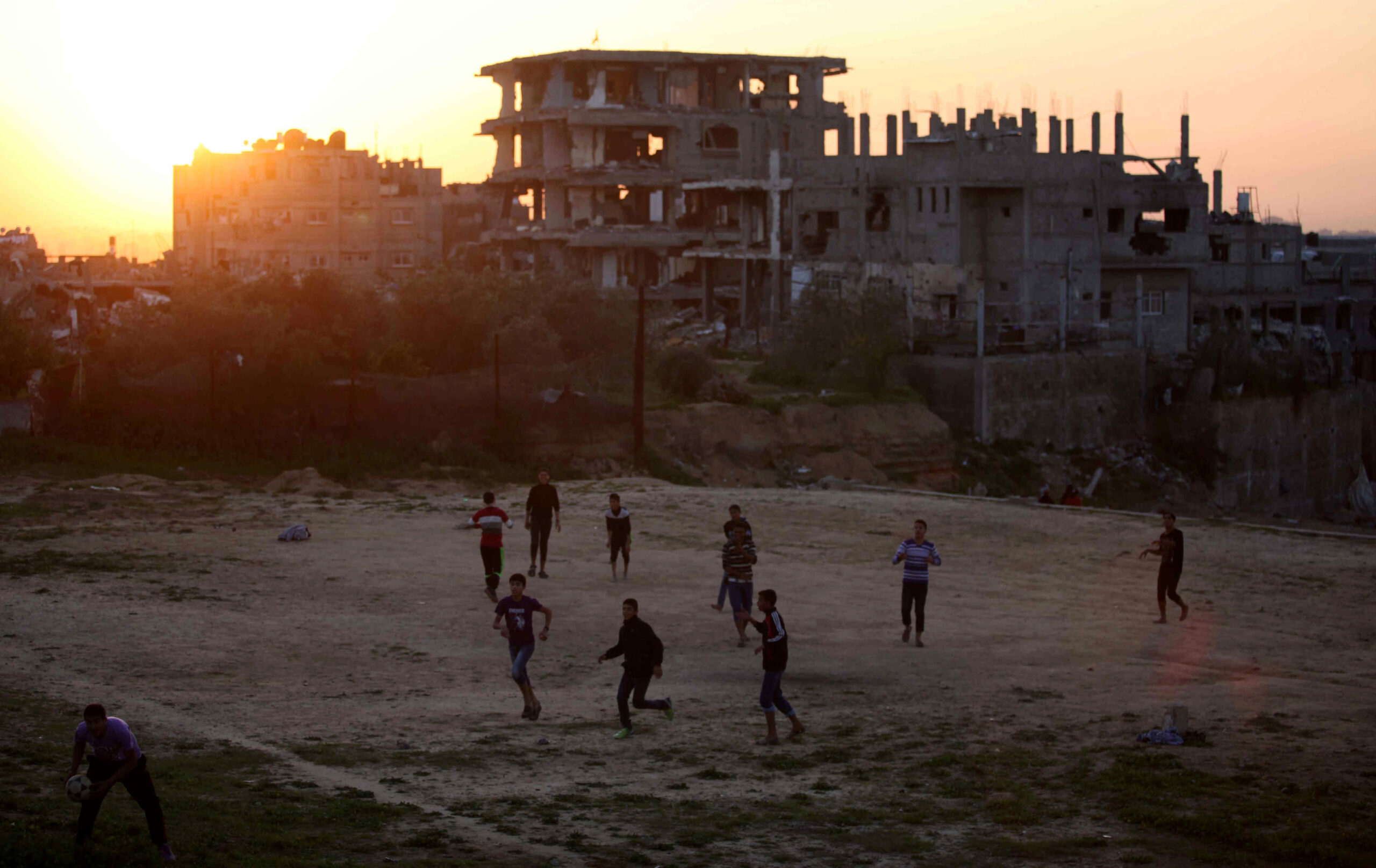 Le football a repris à Gaza deux ans après