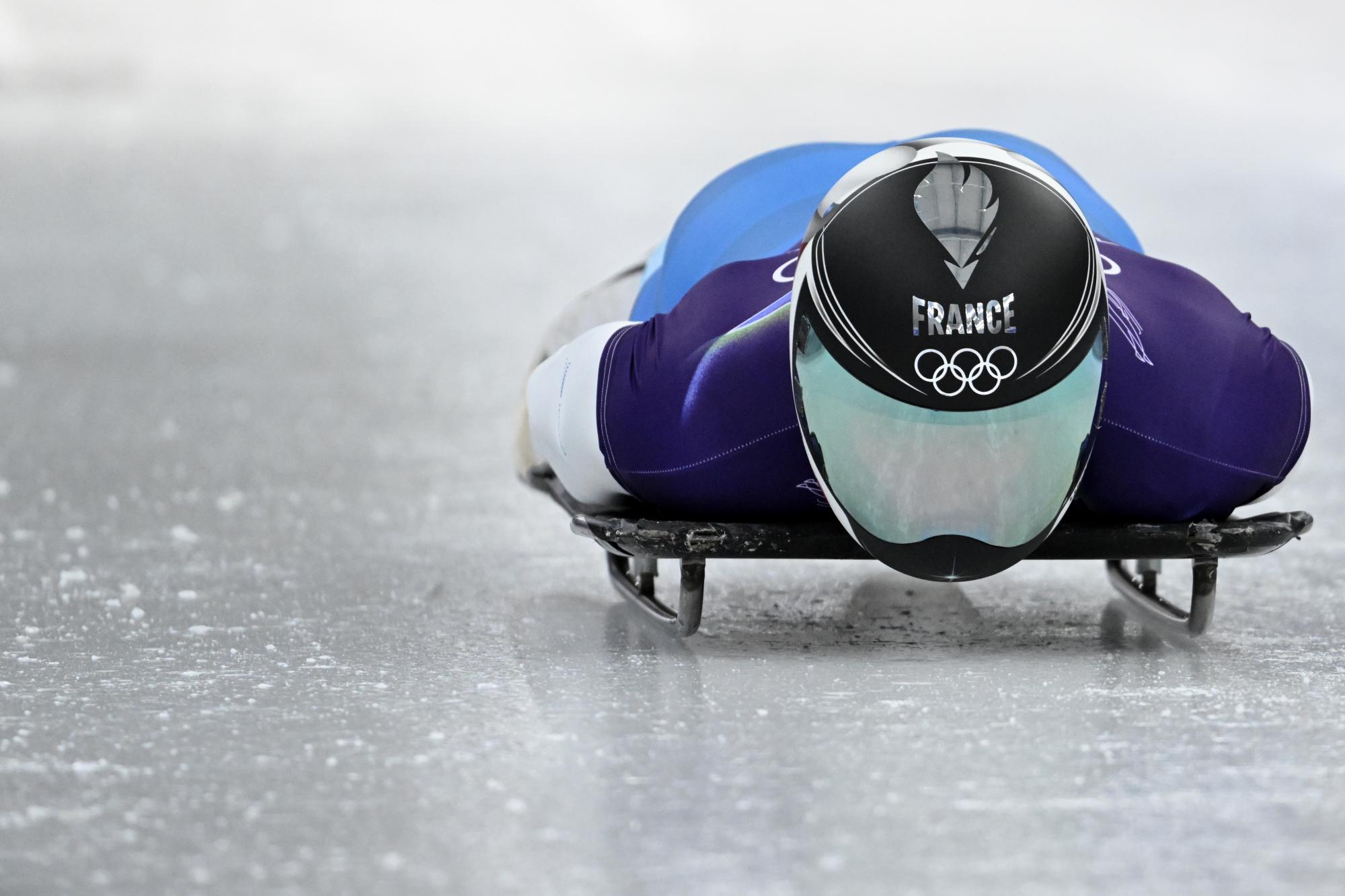 Jeux olympiques d'hiver 2026 : boosté par la victoire de rennes contre le PSG, Lucas Defayet bat un record en skeleton