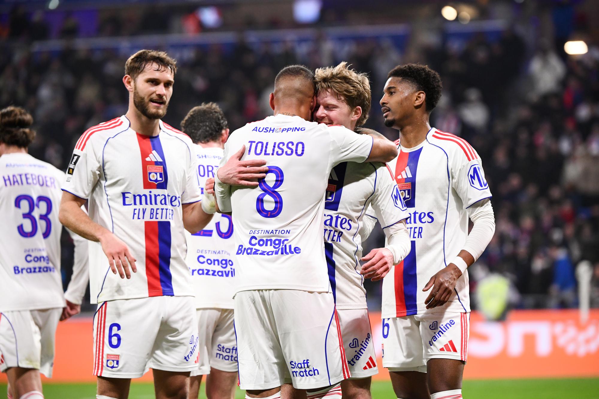 Ligue 1 : Lyon s'offre un treizième succès consécutif face à Nice et consolide sa troisième place