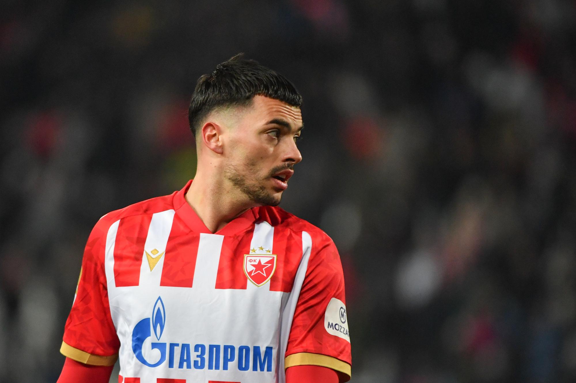 Ligue Europa : l'Étoile rouge de Belgrade écarte Nemanja Radonji (ex-OM) avant le match contre Lille