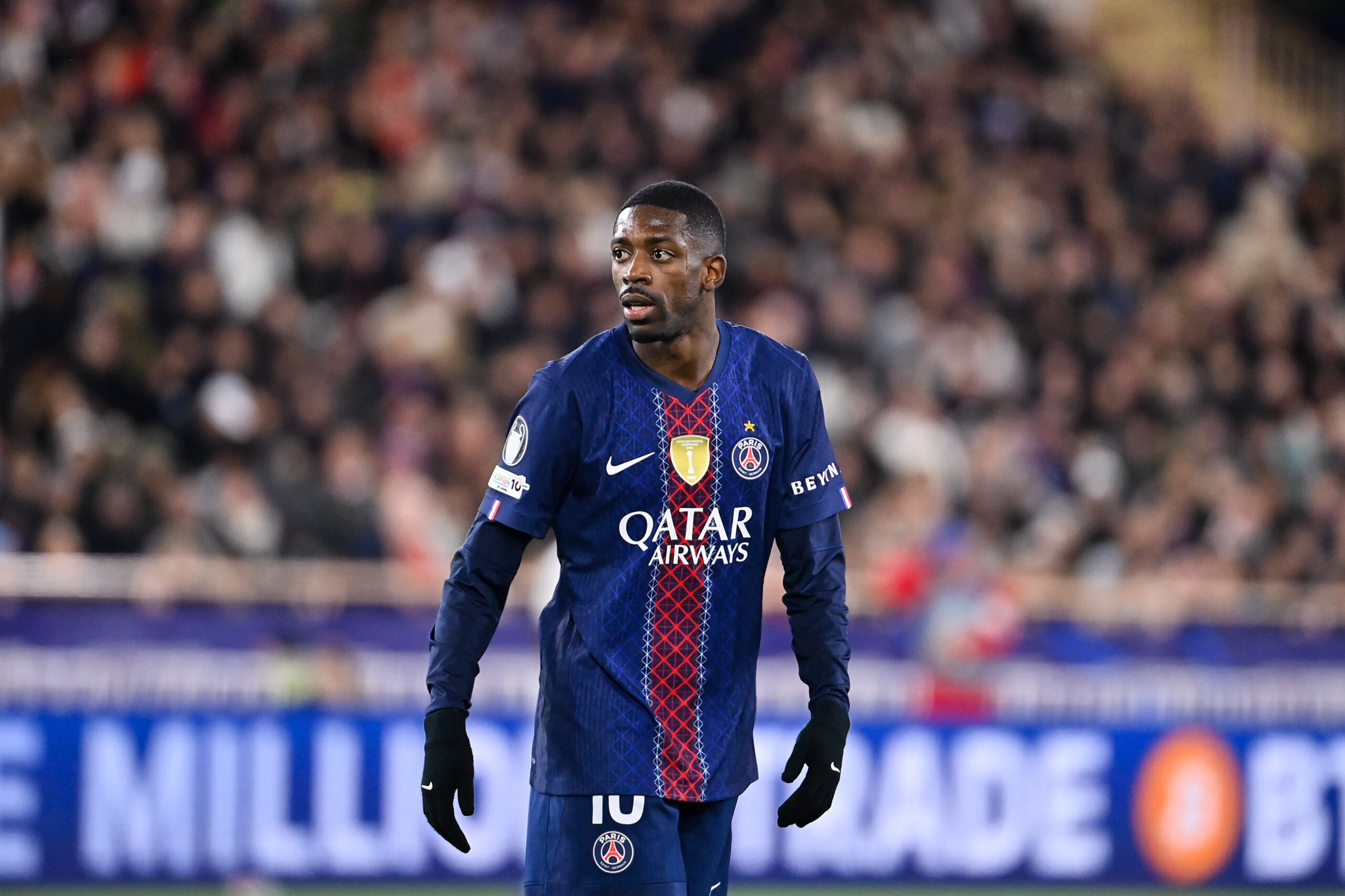 Vers un retour rapide d'Ousmane Dembélé sorti sur blessure contre Monaco en Ligue des champions