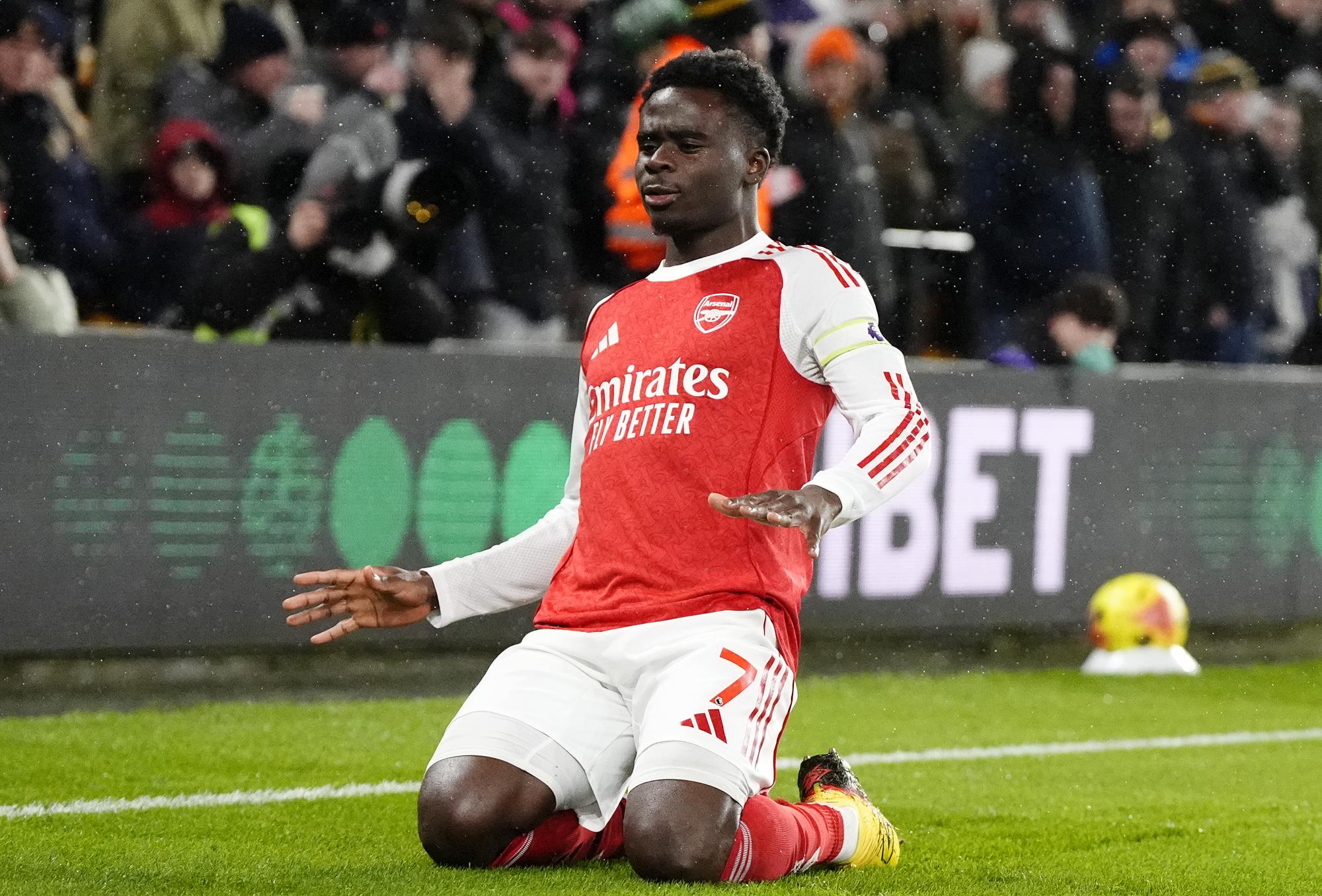 Premier League : Bukayo Saka prolonge à Arsenal jusqu'en 2031