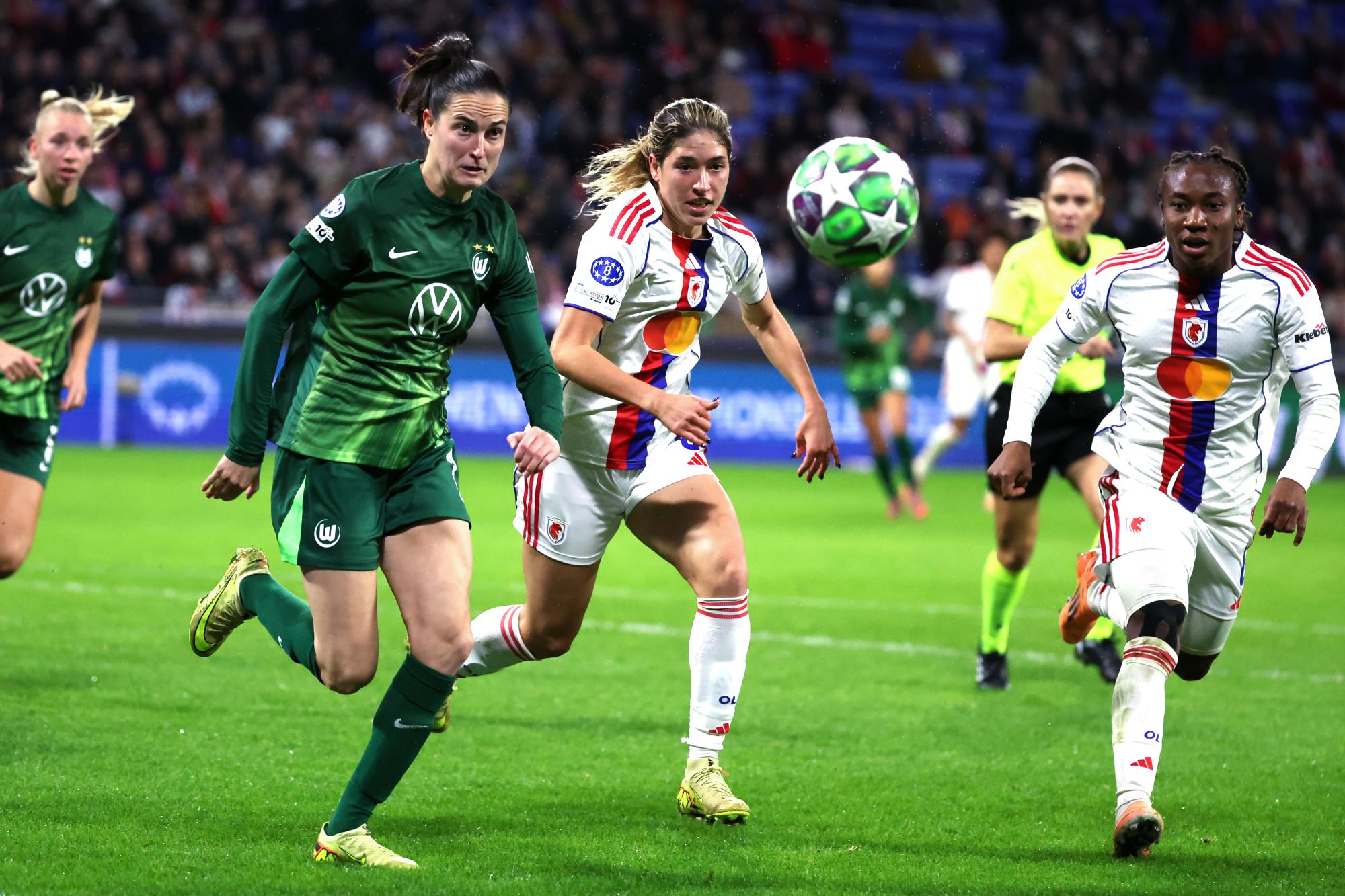 C1 (F) : OL Lyonnes affrontera Wolfsburg en quarts de finale