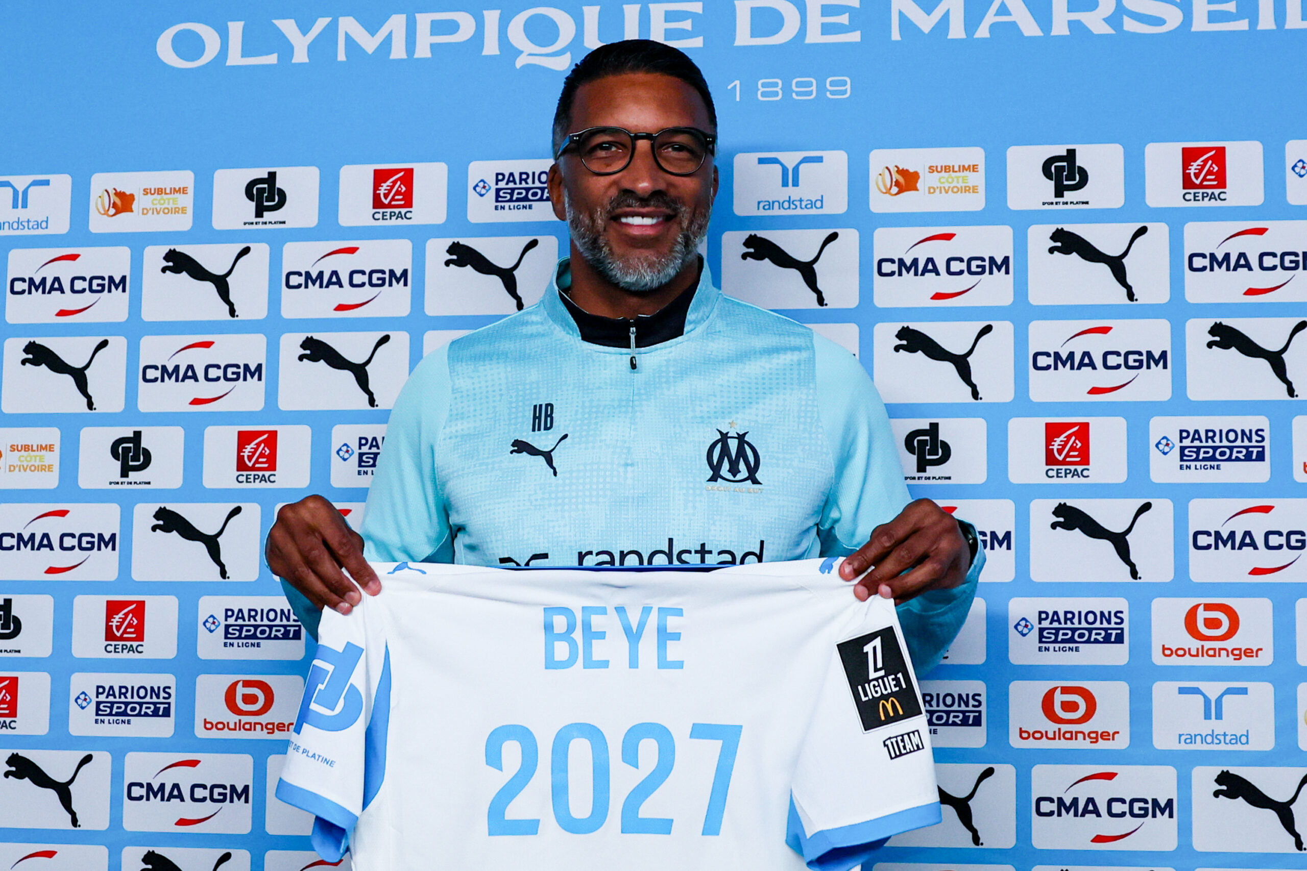 La première composition de Habib Beye, nouvel entraîneur de l'OM, avec Arthur Vermeeren et Igor Paixão titulaires