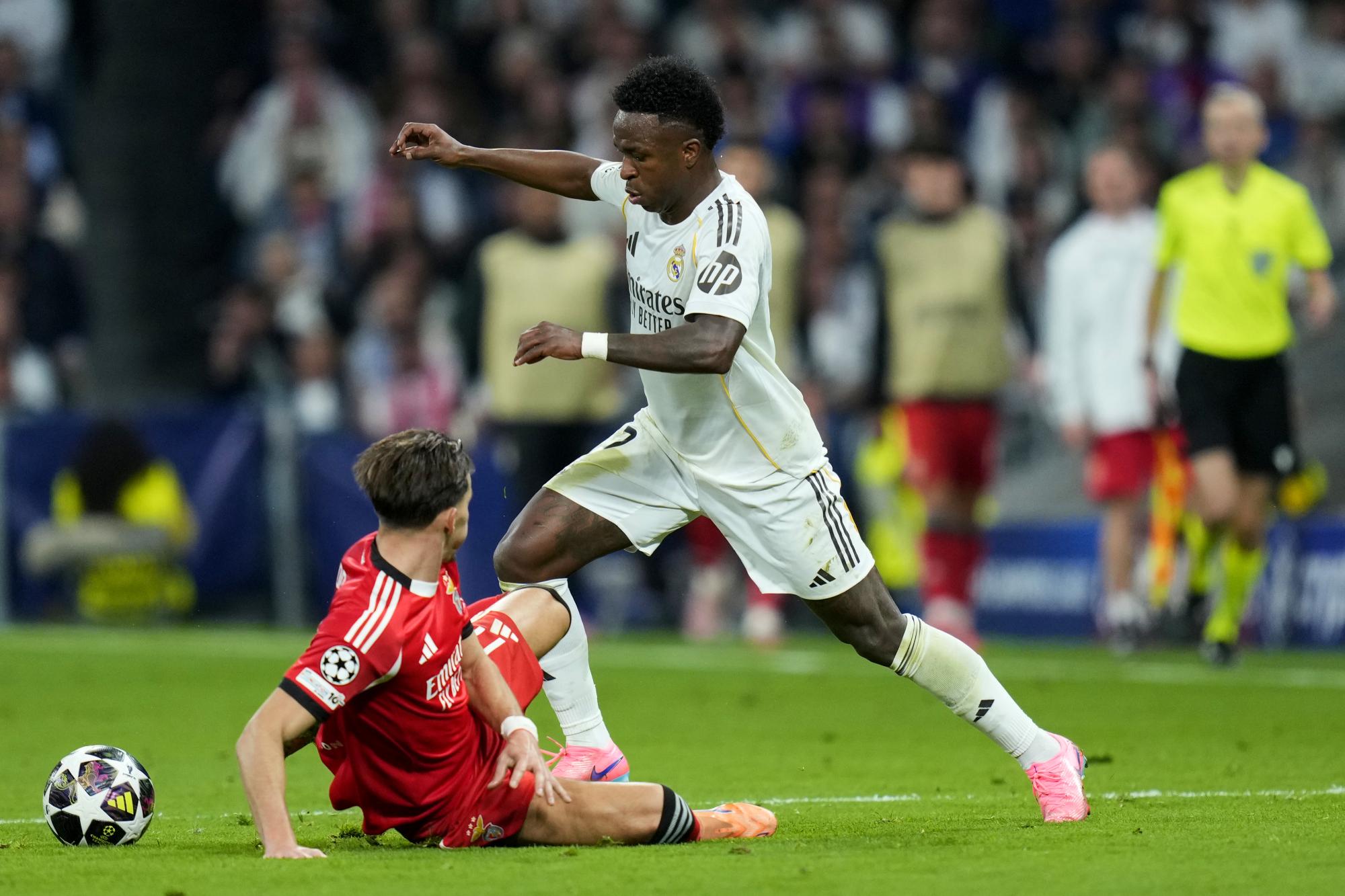 Le Real Madrid et Vinícius Junior clouent le bec de Benfica