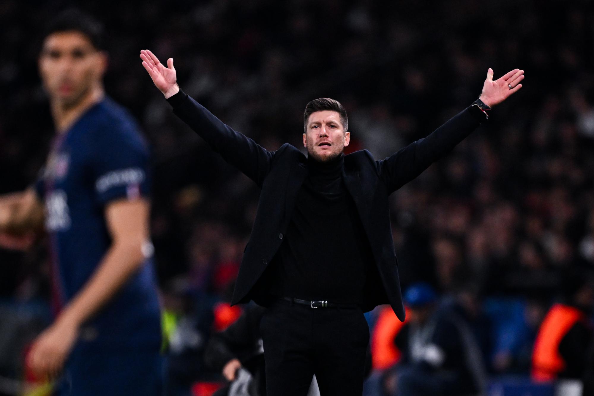 Sébastien Pocognoli peste sur l'arbitrage après l'élimination de Monaco en Ligue des champions contre le PSG