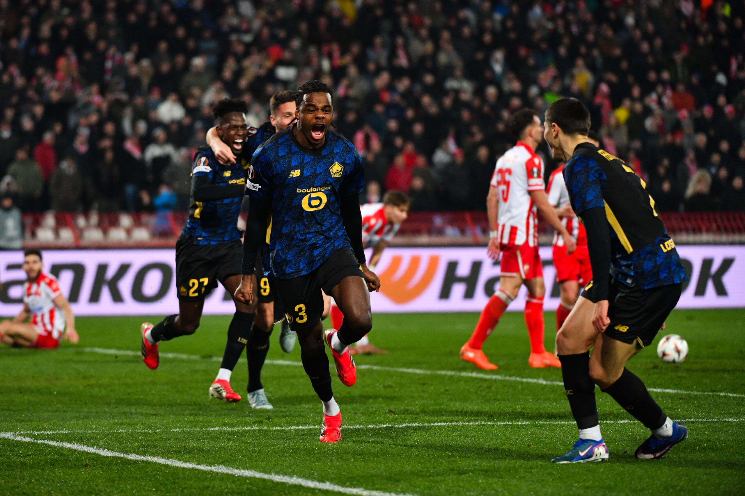 Ligue Europa : Lille retrouve sa bonne étoile à Belgrade et se qualifie pour les huitièmes