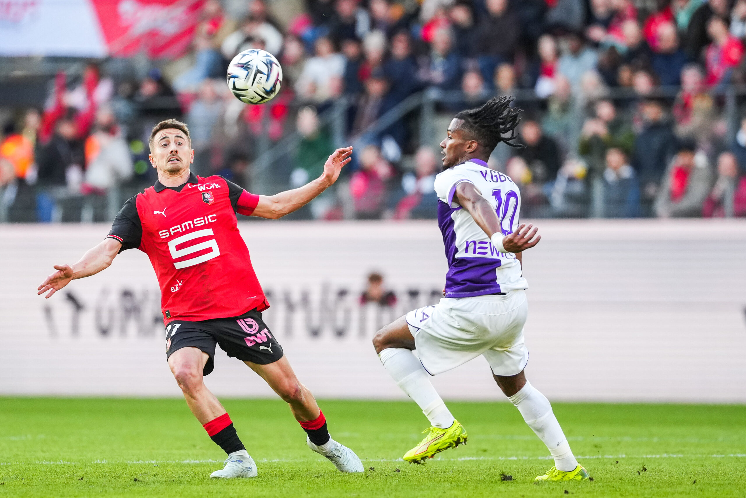 Ligue 1 : Rennes enchaîne contre Toulouse et met la pression sur l'OM