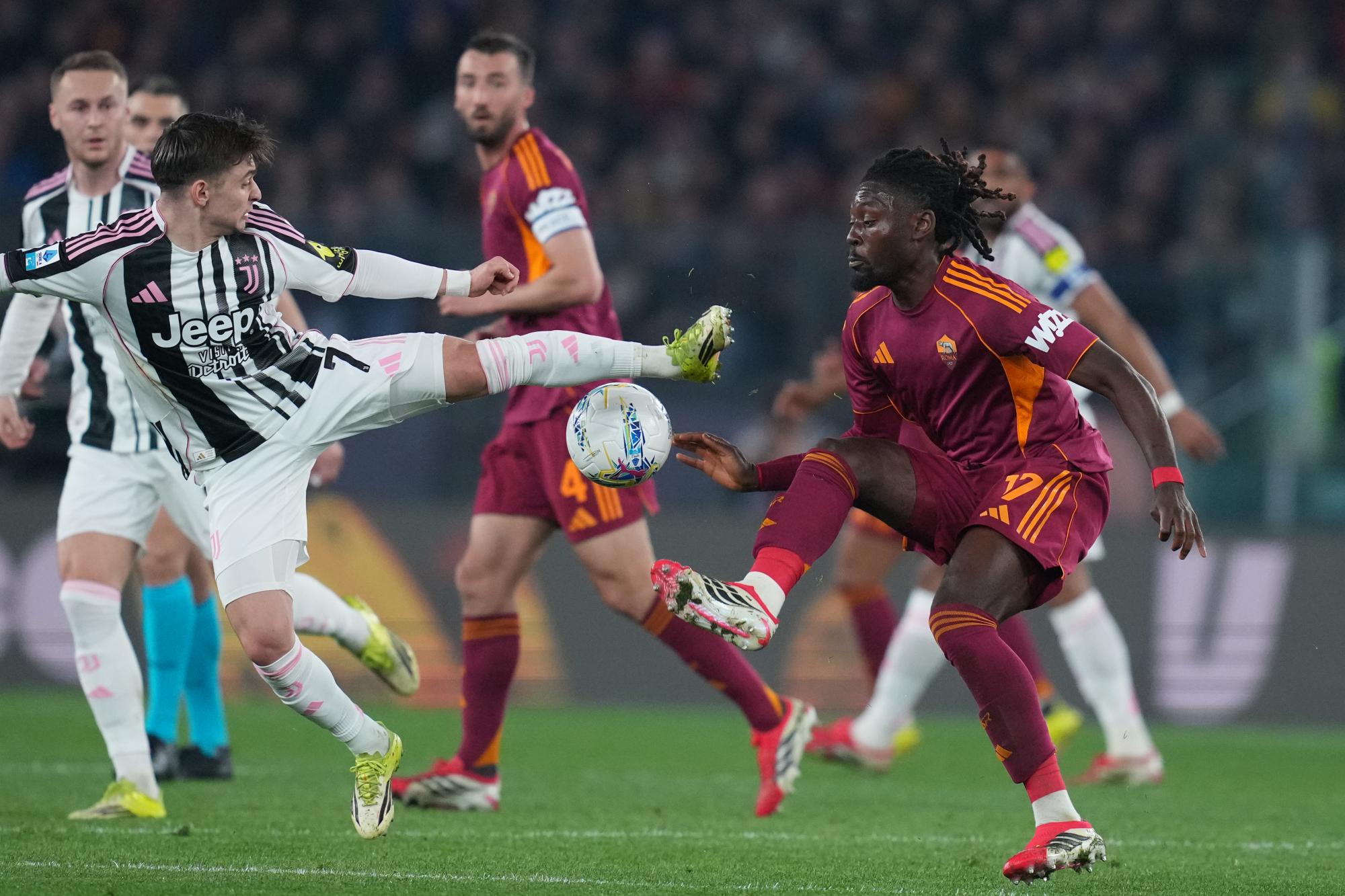 Serie A : La Juve arrache un nul dingue à Rome