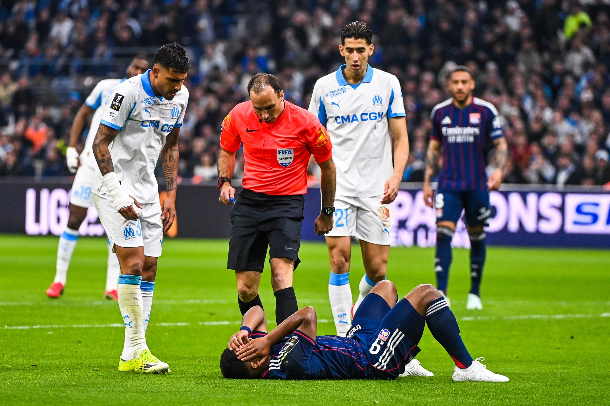 La direction de l'arbitrage revient sur le troisième but marseillais dans l'Olympico