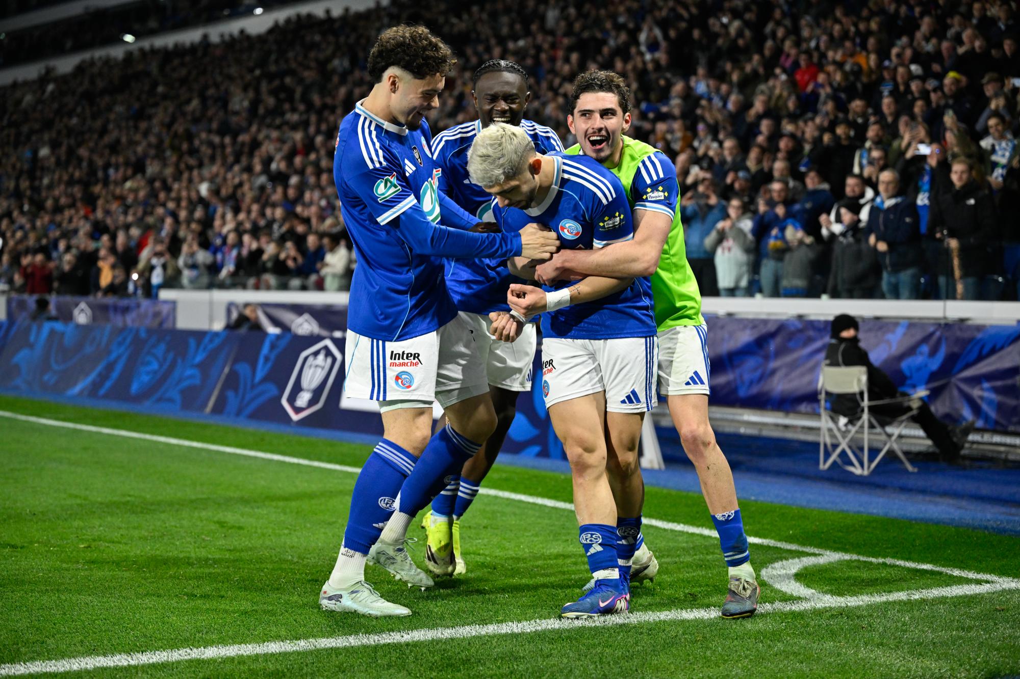 Strasbourg qualifié pour les demi-finales de la Coupe de France