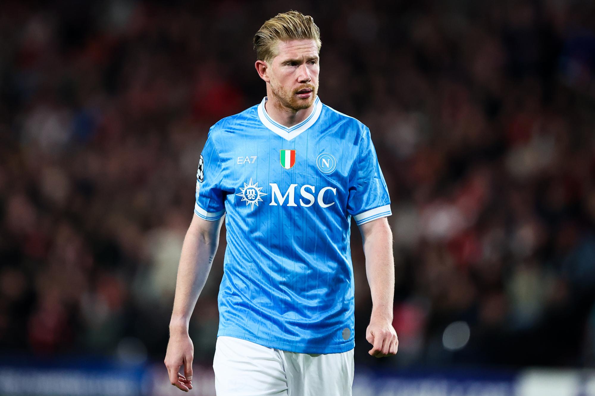 Tiens, Kevin De Bruyne pourrait faire prochainement son retour à la compétition avec Naples