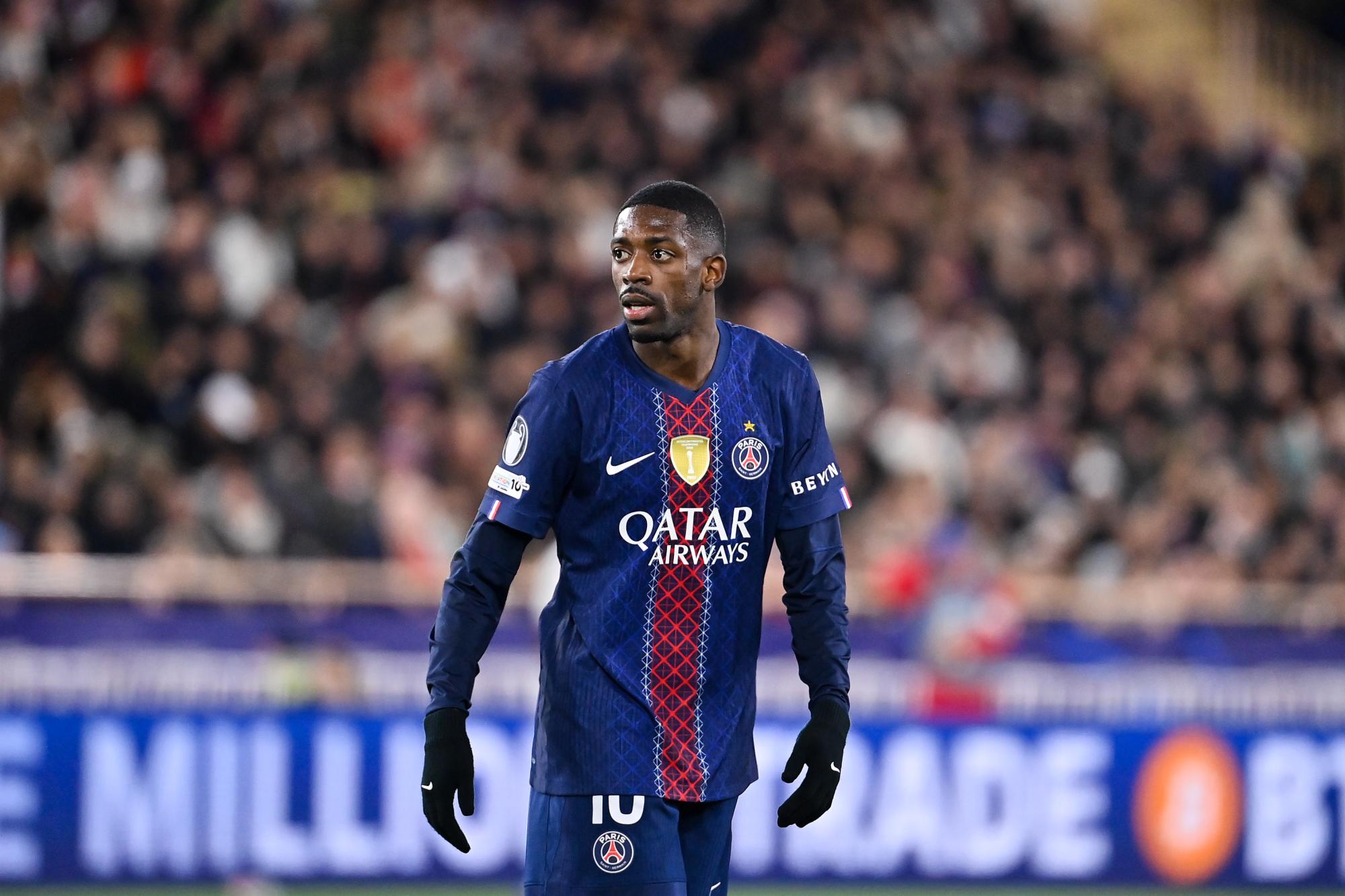 PSG : Ousmane Dembélé sera bien présent contre Monaco, contrairement à Joao Neves