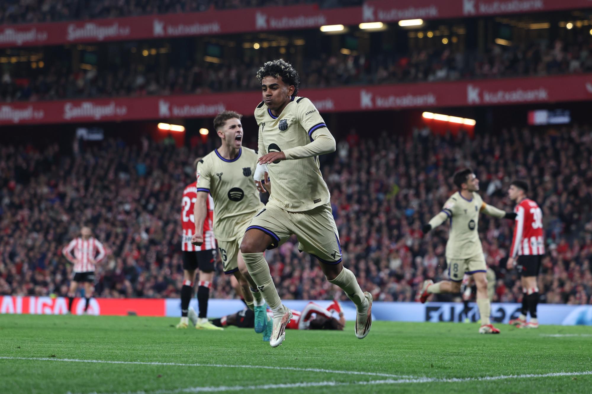 Liga : Lamine Yamal délivre le Barça à Bilbao