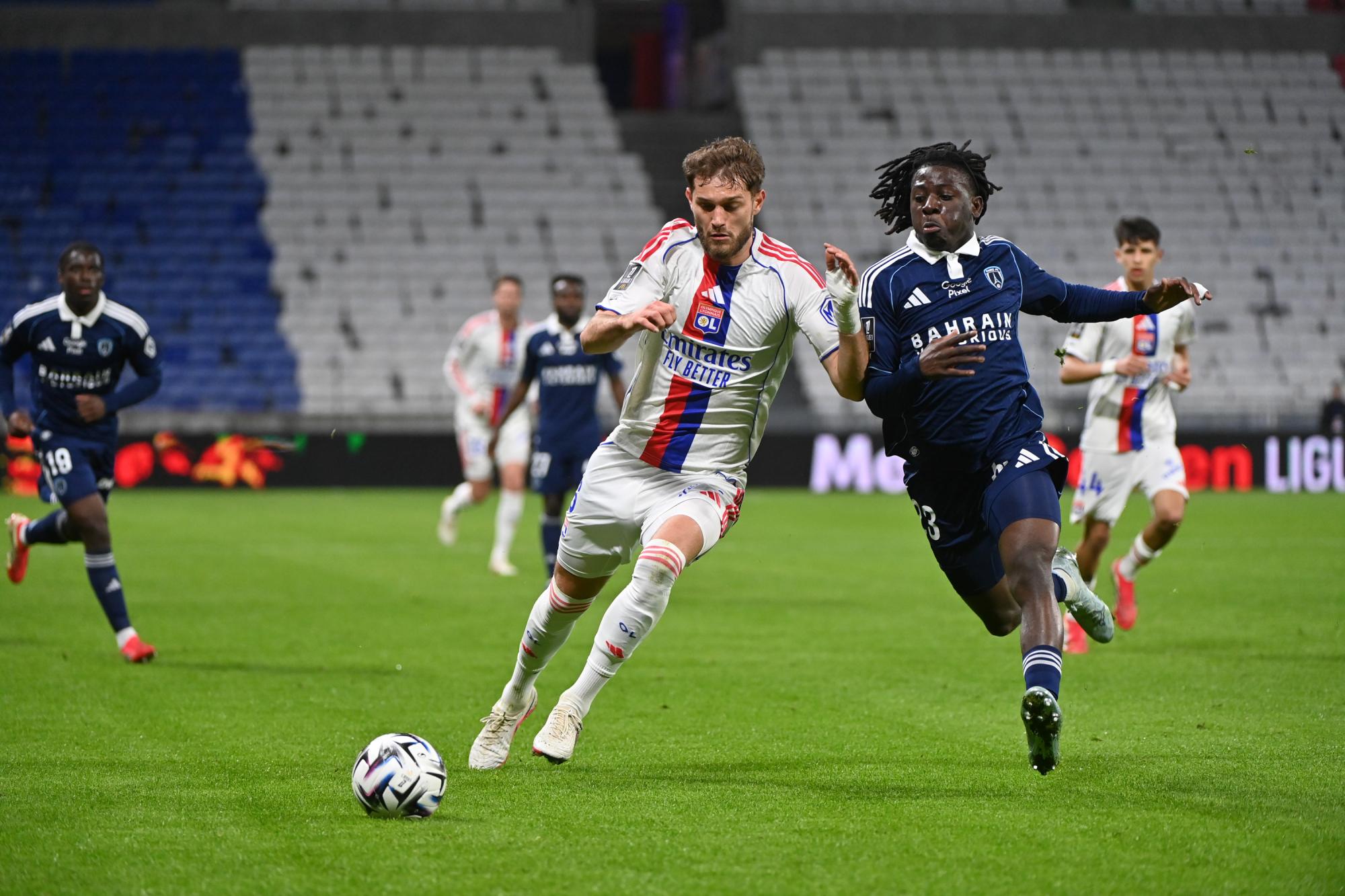 Ligue 1 : Malmené par le Paris FC, l'OL sauve un point sur le gong
