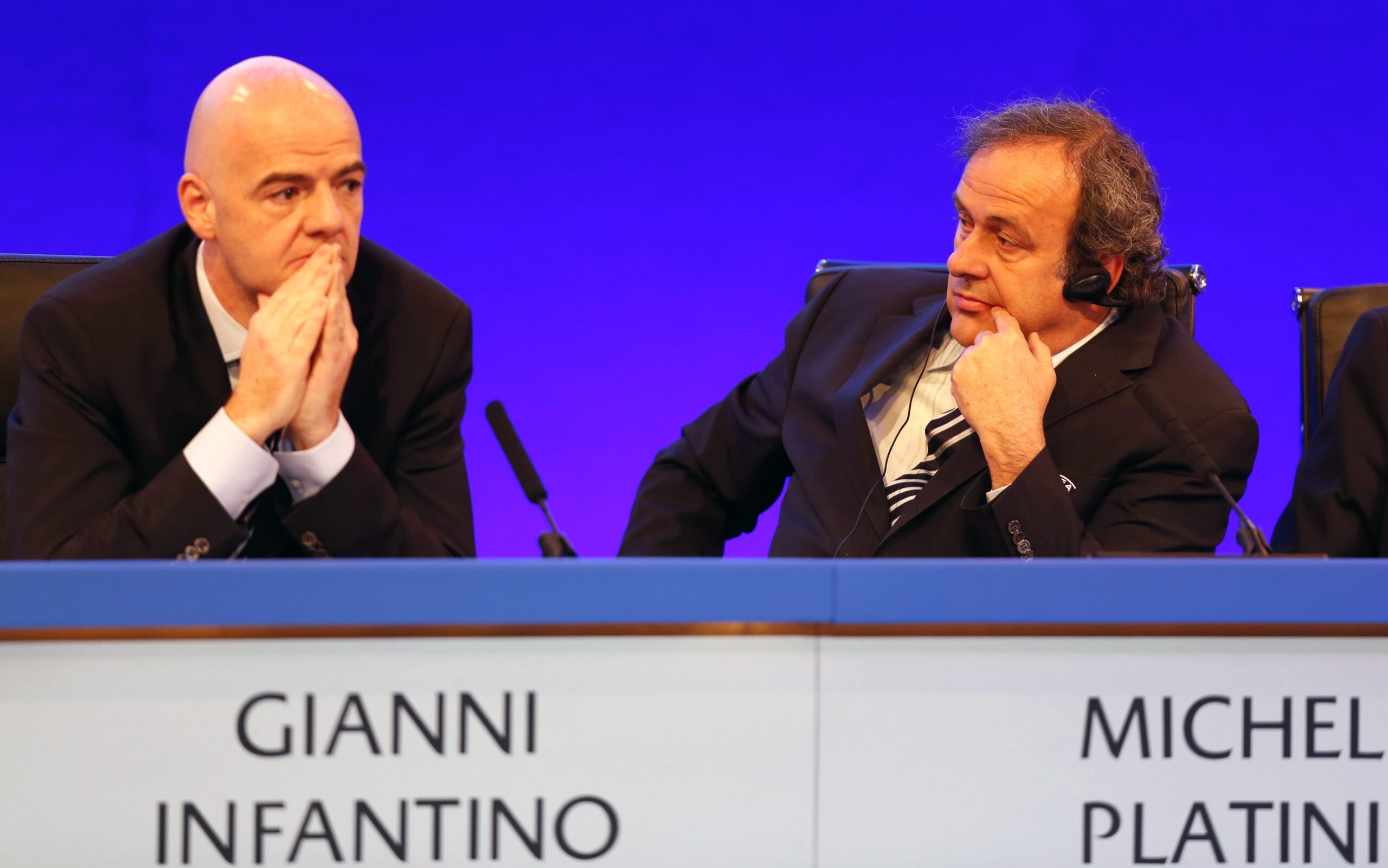 «Pas charismatique/» et «/pas bon en politique/» : Michel Platini raconte Gianni Infantino, son ancien adjoint