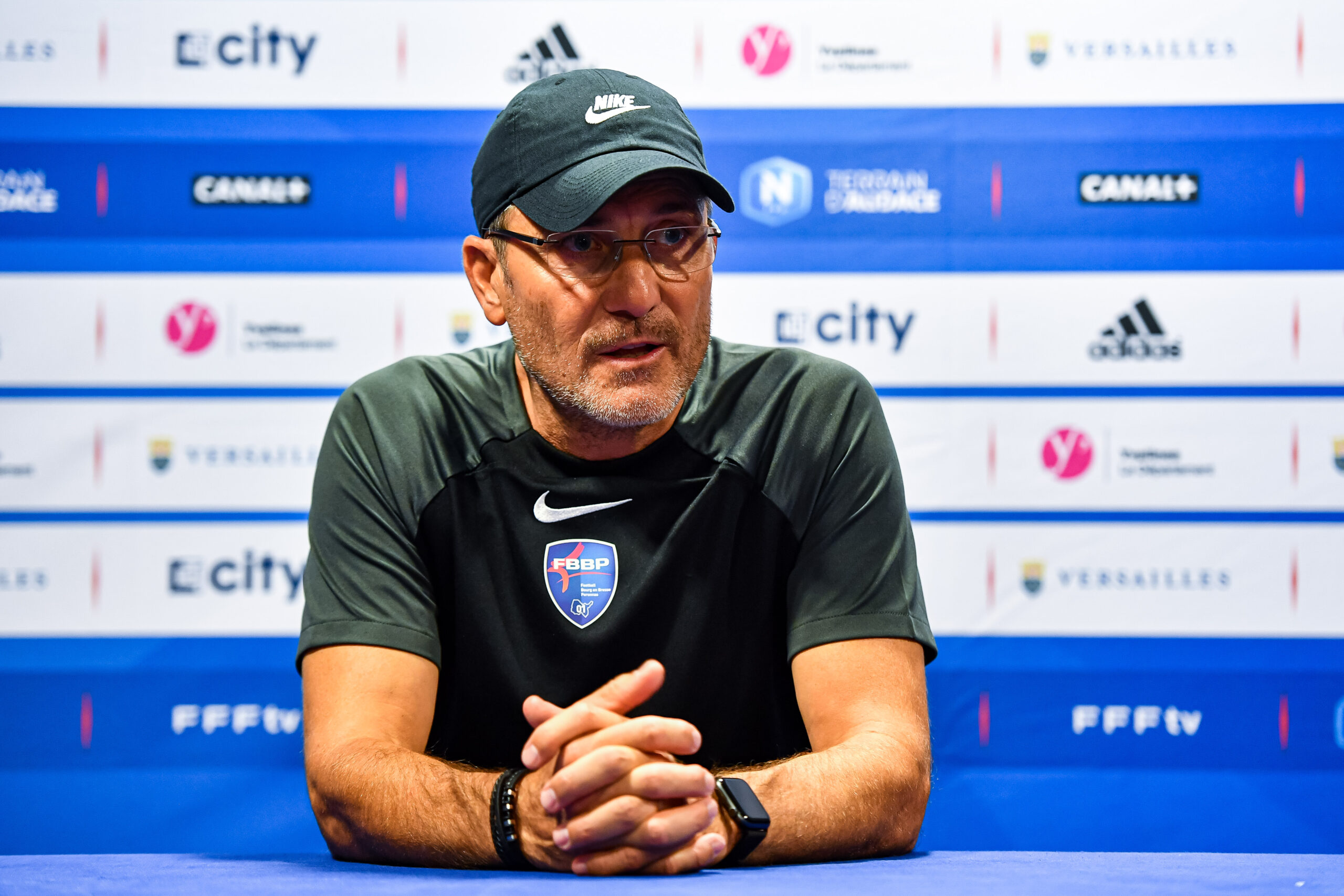 Alain Pochat ancien adjoint de Pierre Aristouy et entraîneur de Bayonne sur le banc d'Amiens